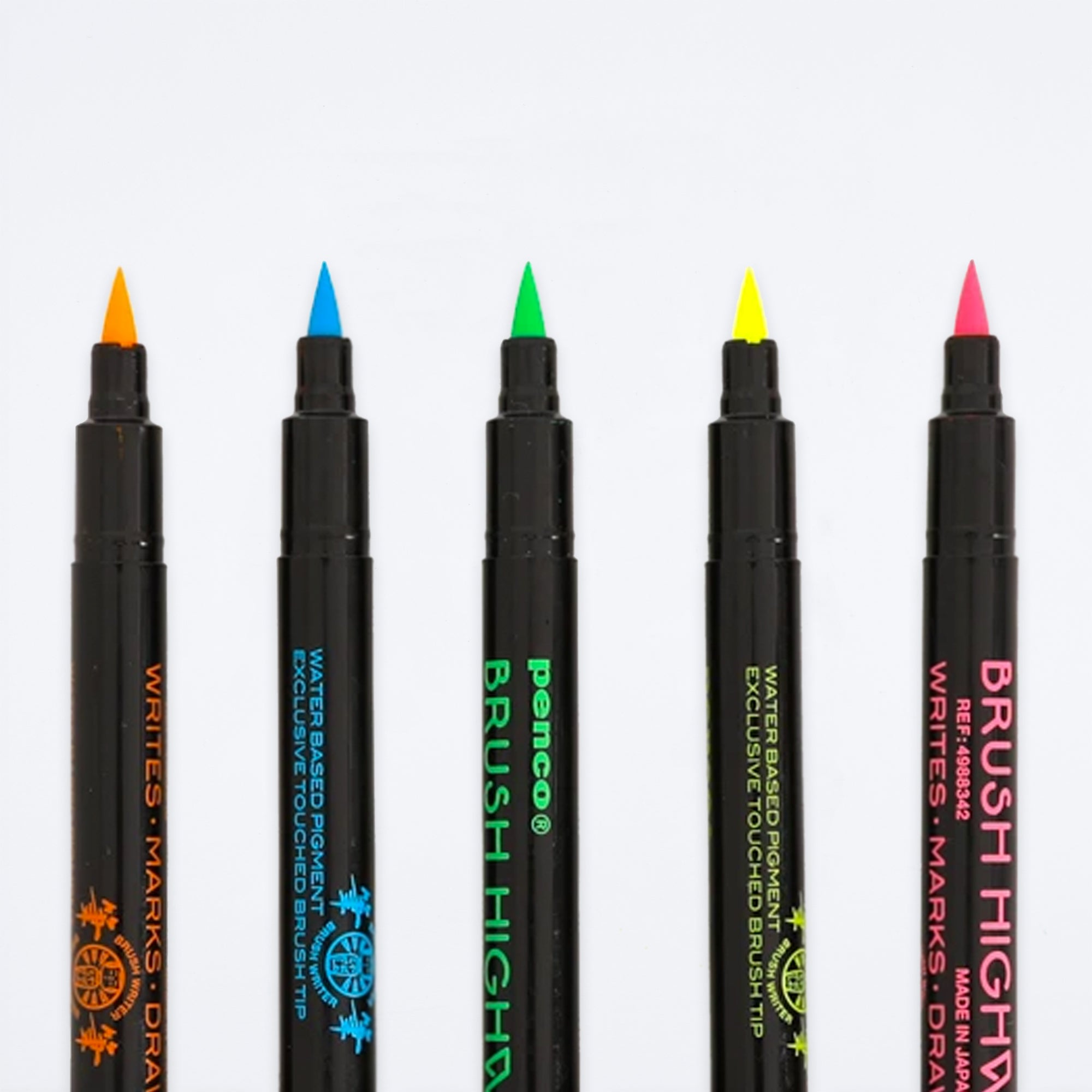 Highlighter Brush Pen Set
