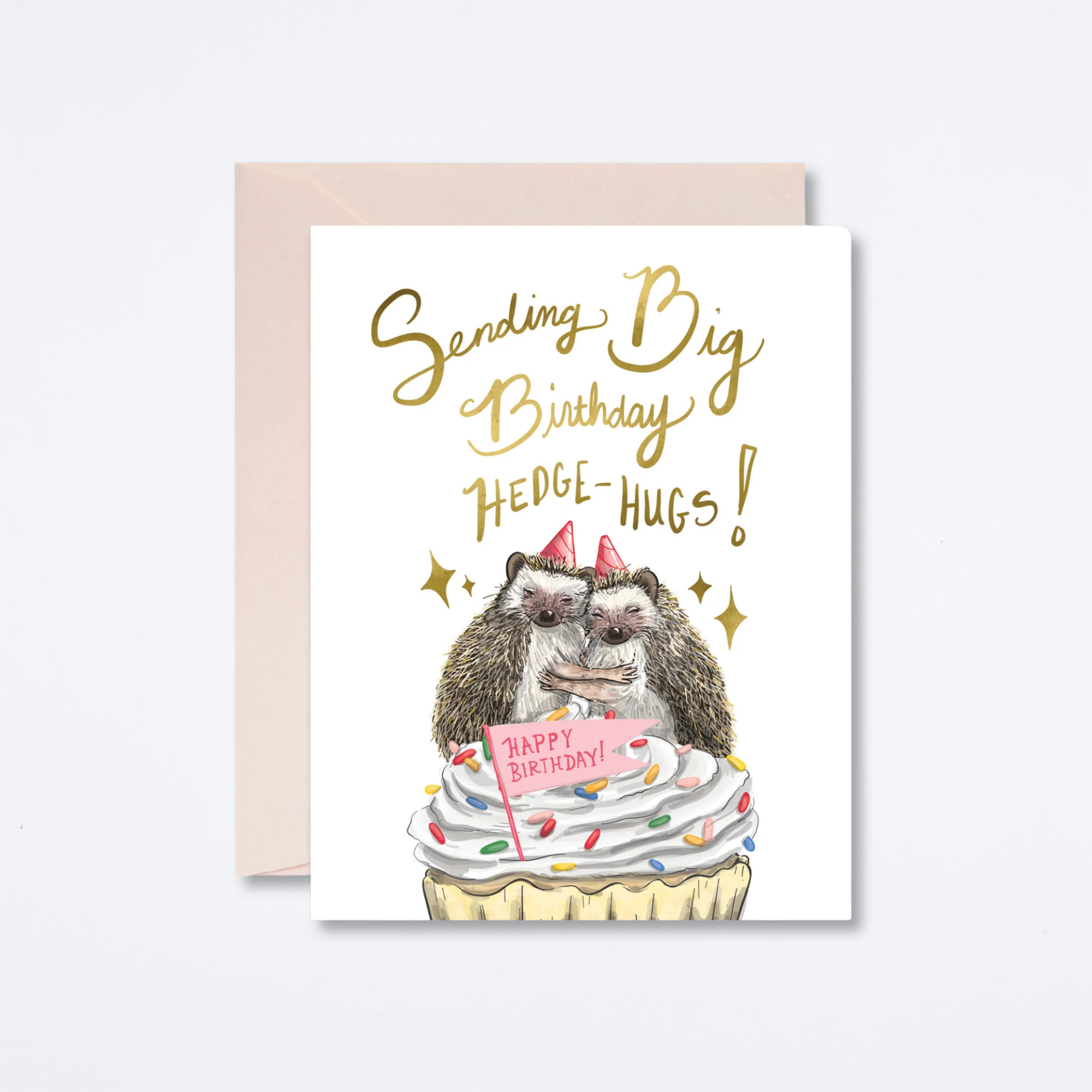 Hedge Hugs Birthday Card