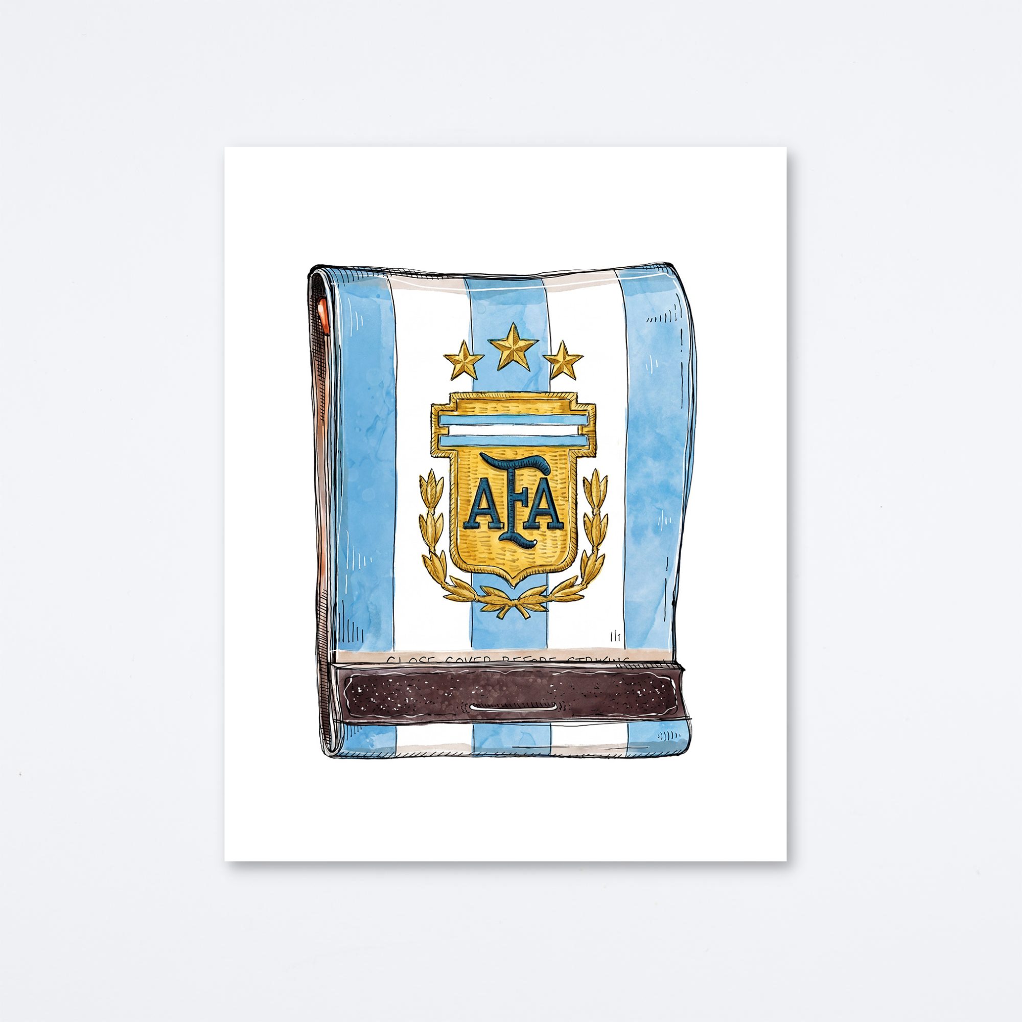 Argentina National Football Team Art Print