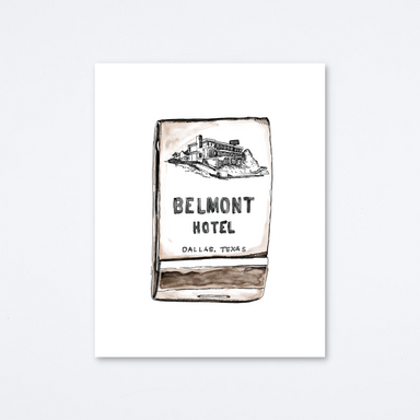 Belmont Hotel Art Print