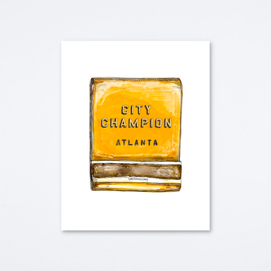 City Champion Art Print