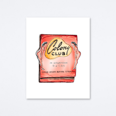Colony Club Art Print