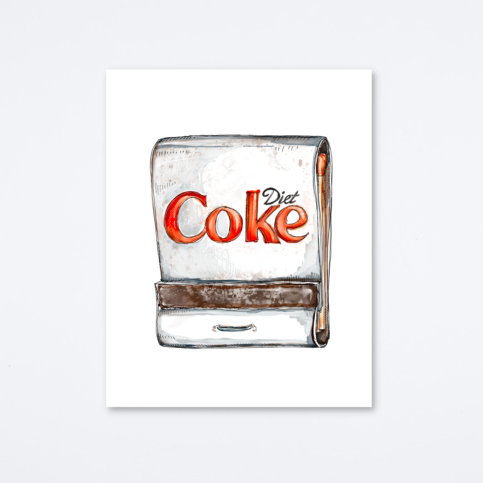 Diet Coke Art Print