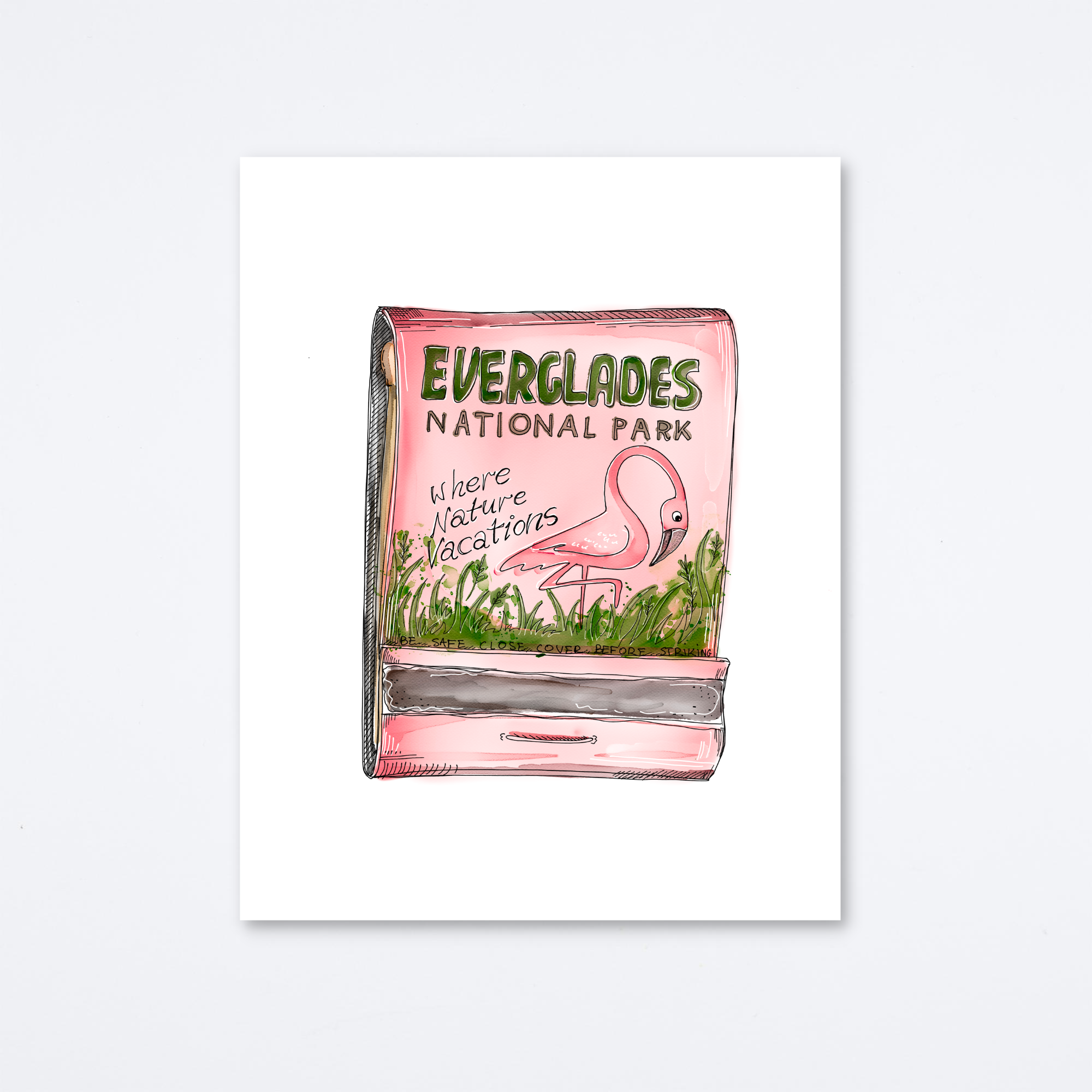 Everglades Art Print
