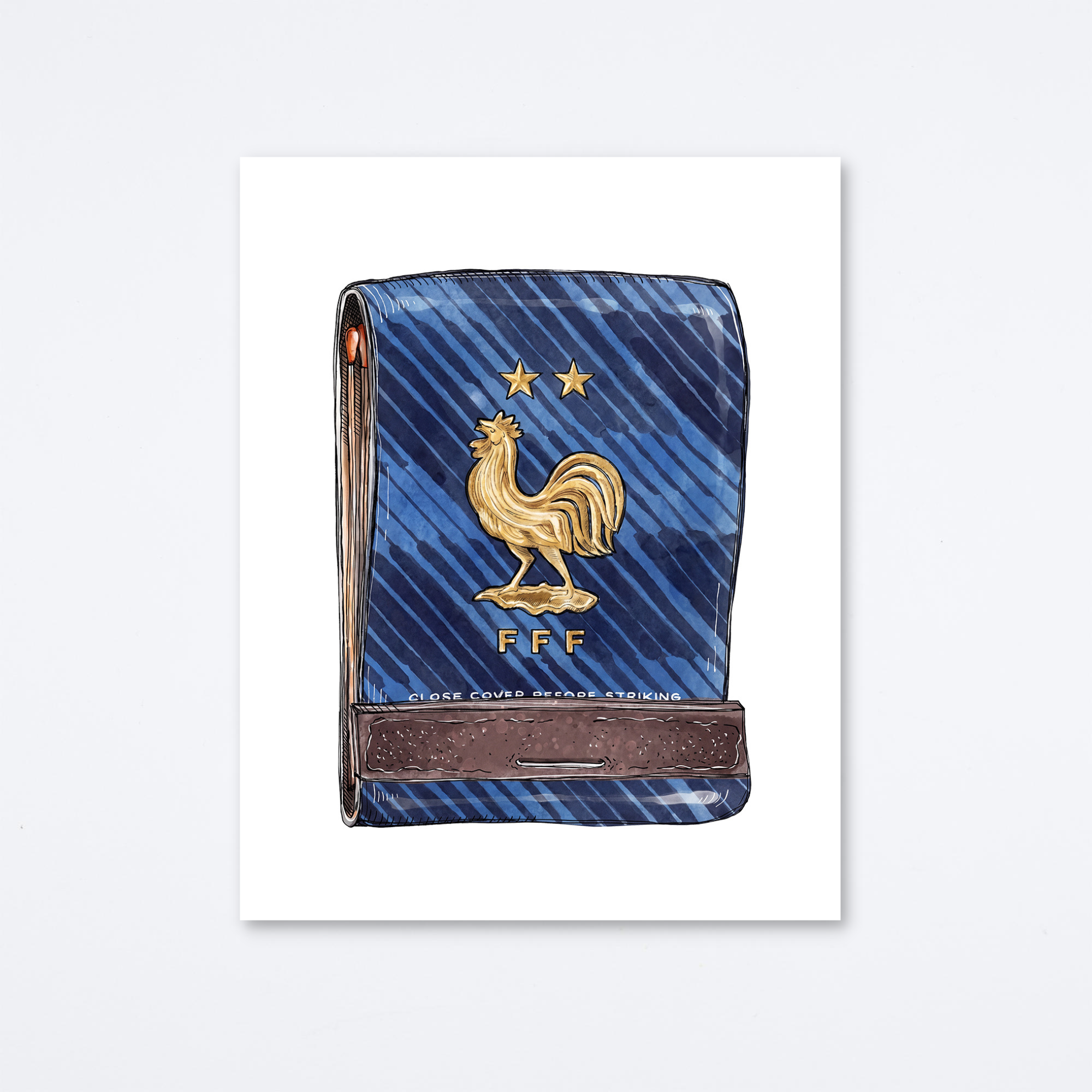 France National Football Team Art Print