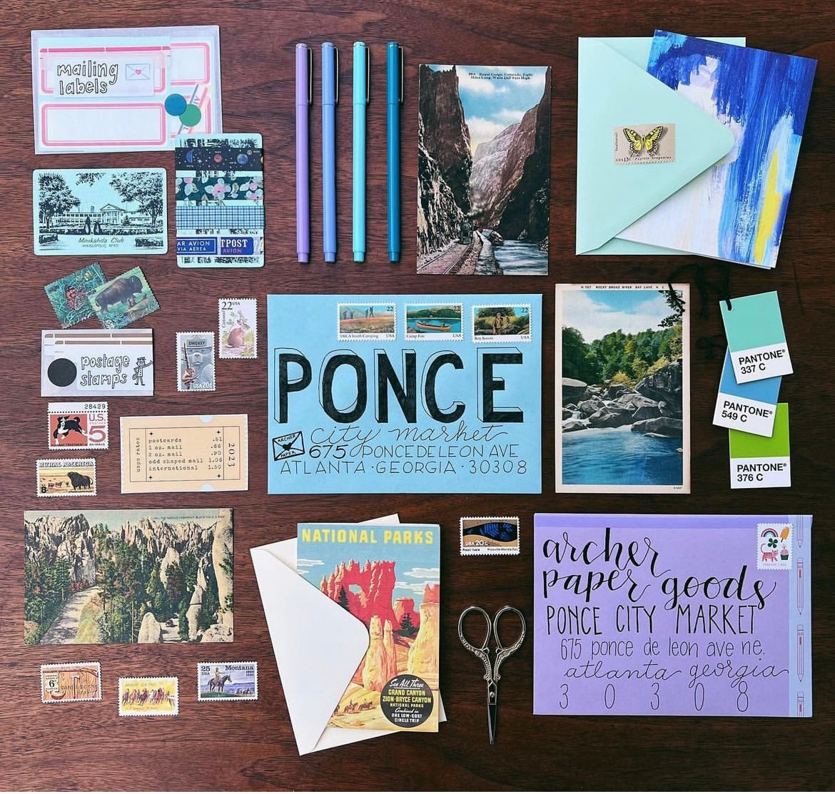 Envelope Decorating with Laura Fearon (Ponce City Market)