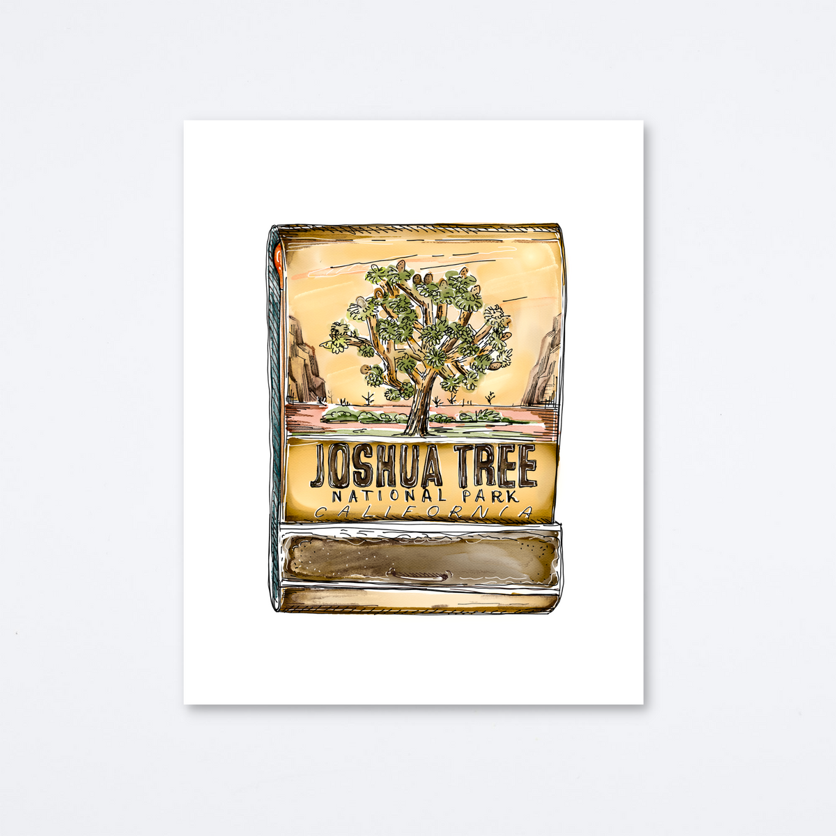 Joshua Tree Art Print — Archer Paper Goods