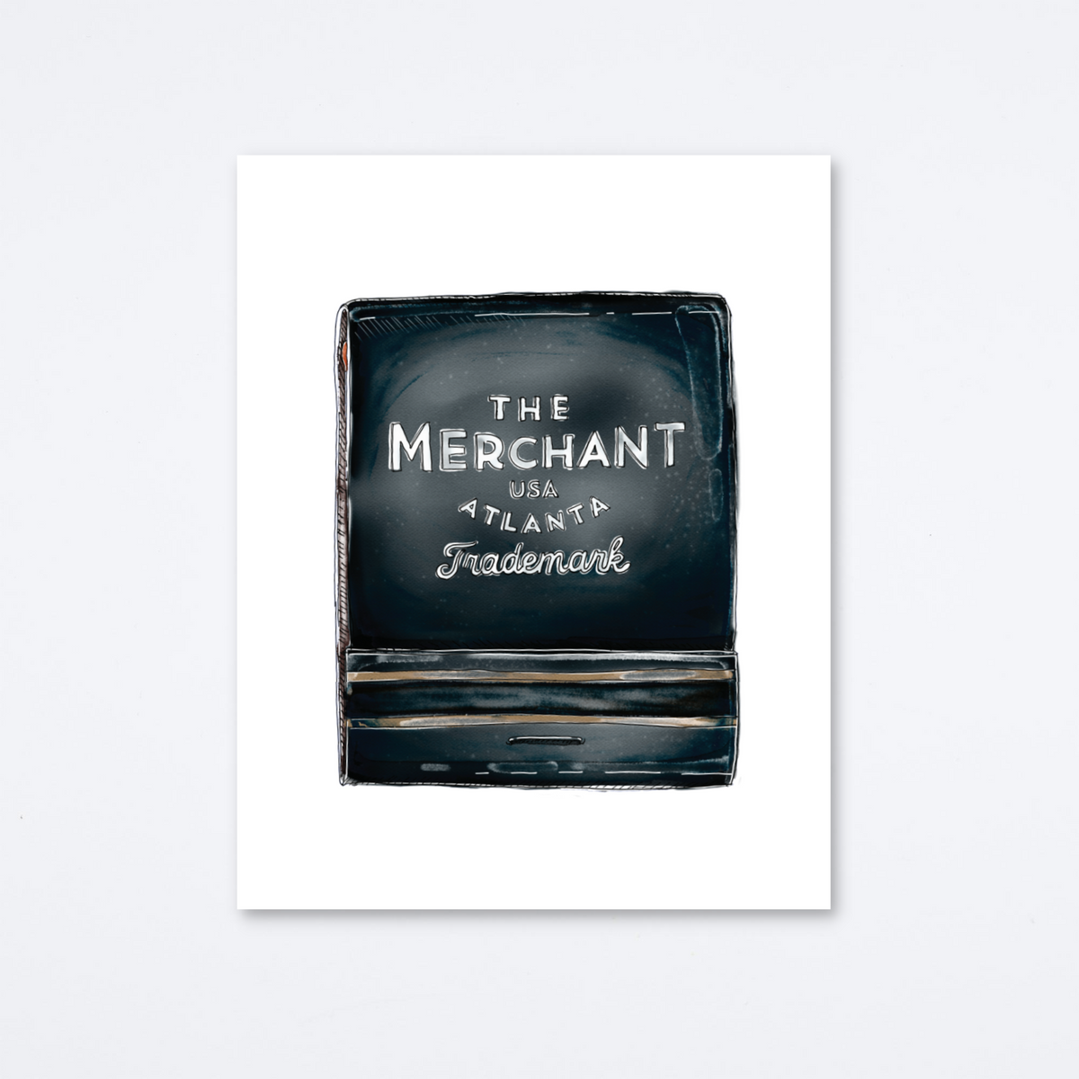 Merchant Atlanta Art Print — Archer Paper Goods