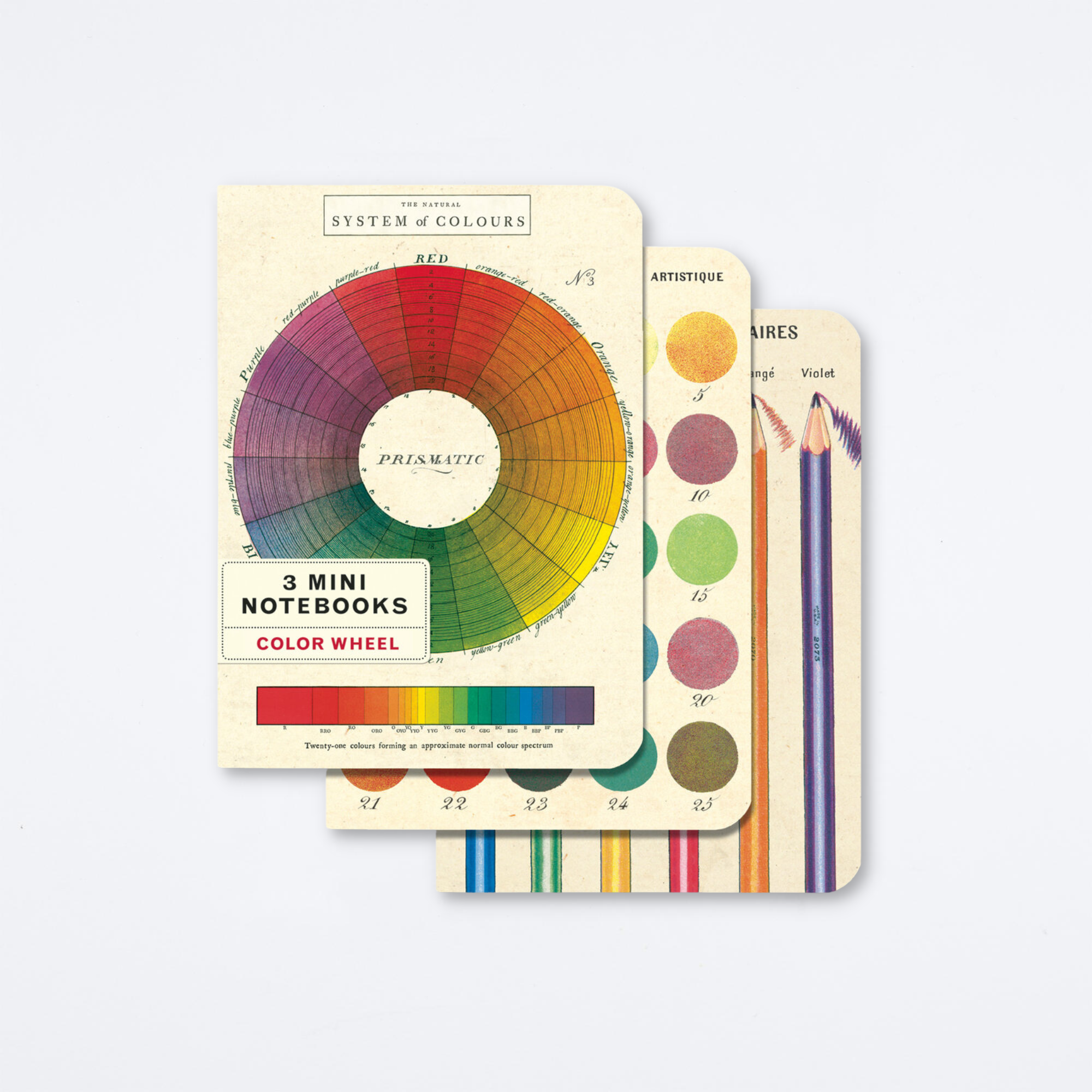 Color Wheel Mini Notebook Set