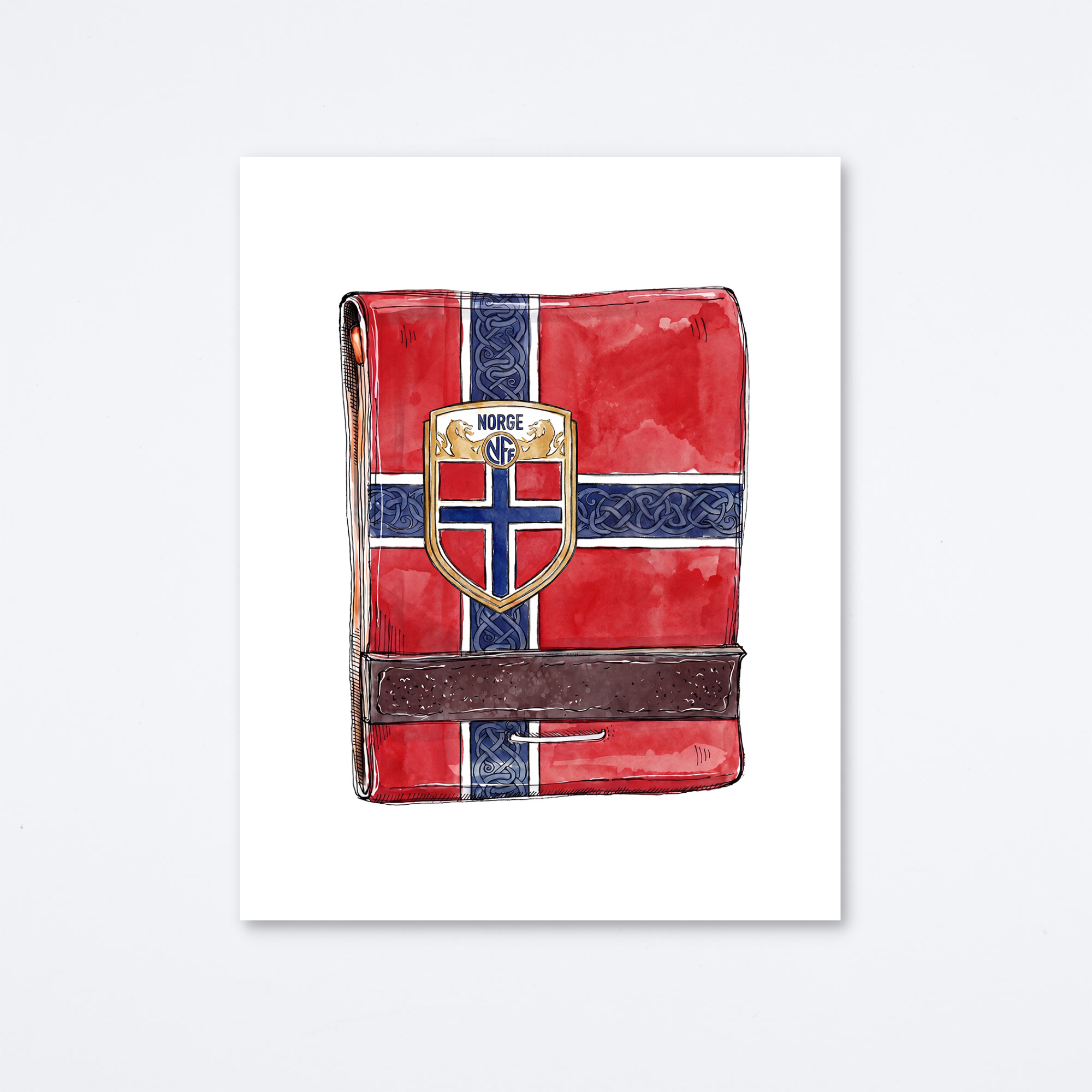 Norway National Football Team Art Print