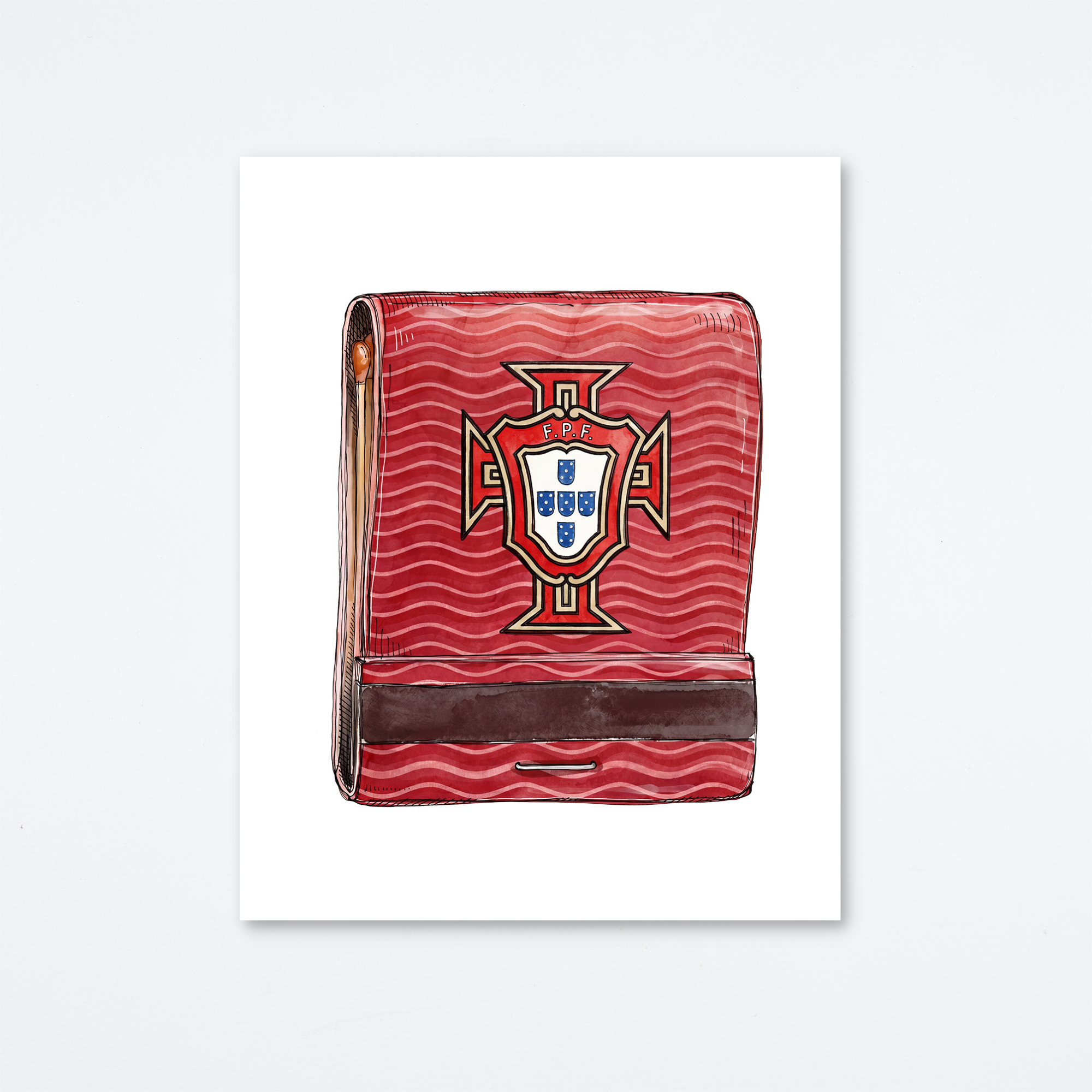 Portugal National Football Team Art Print