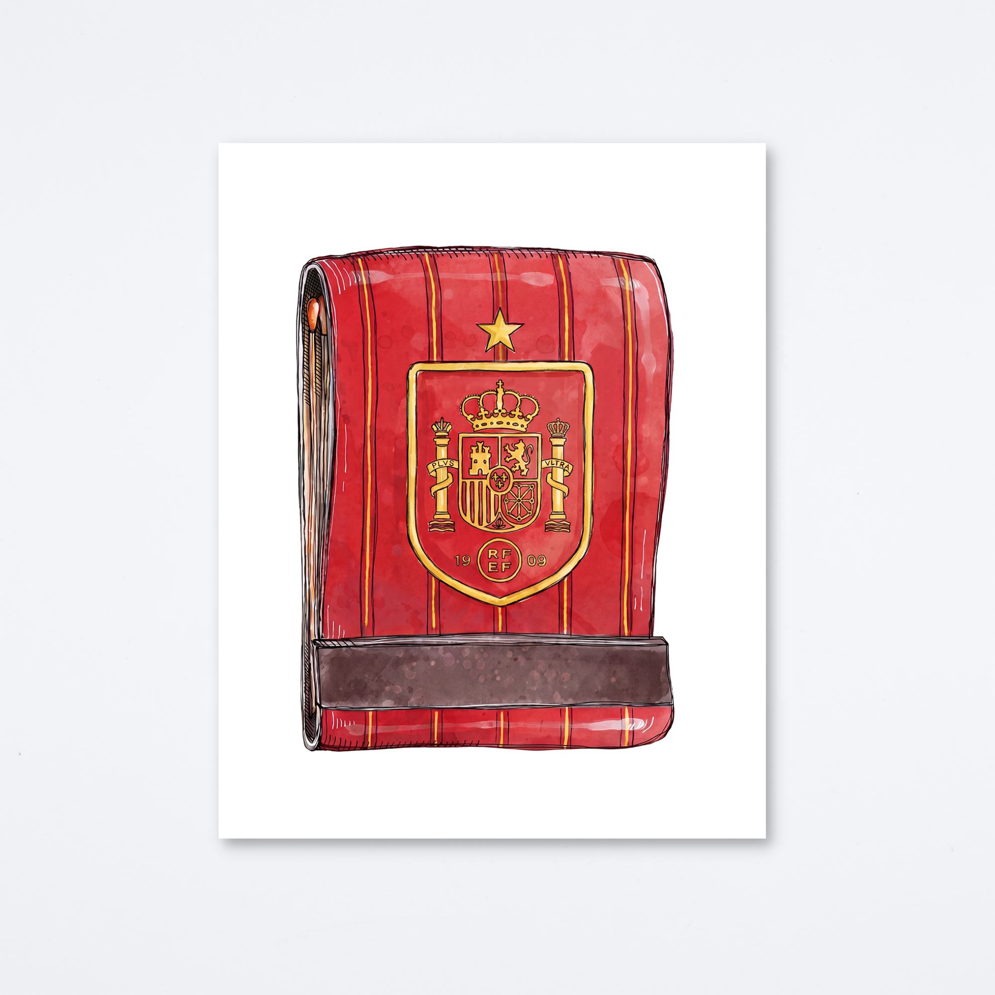 Spain National Football Team Art Print