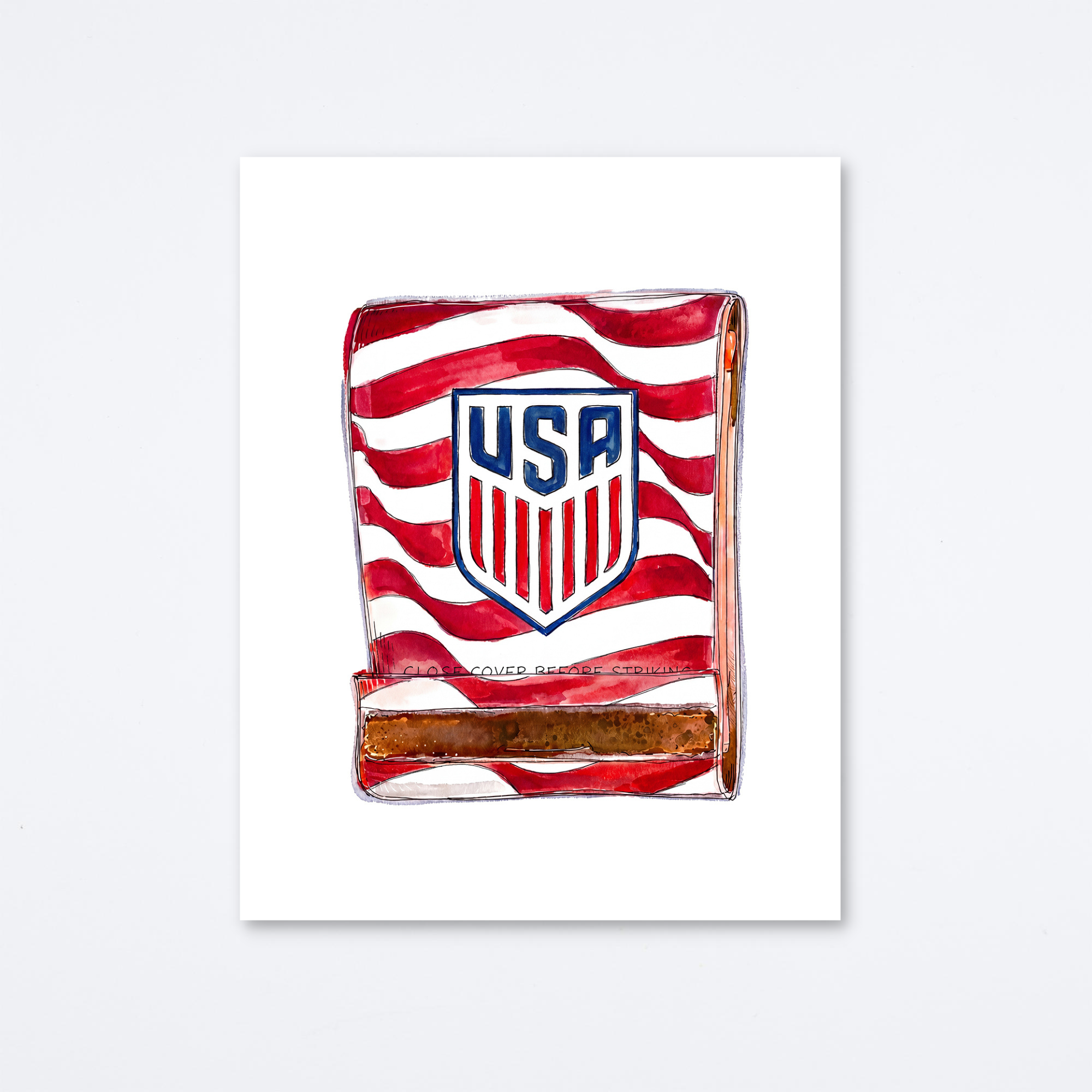 USA National Football Team Art Print