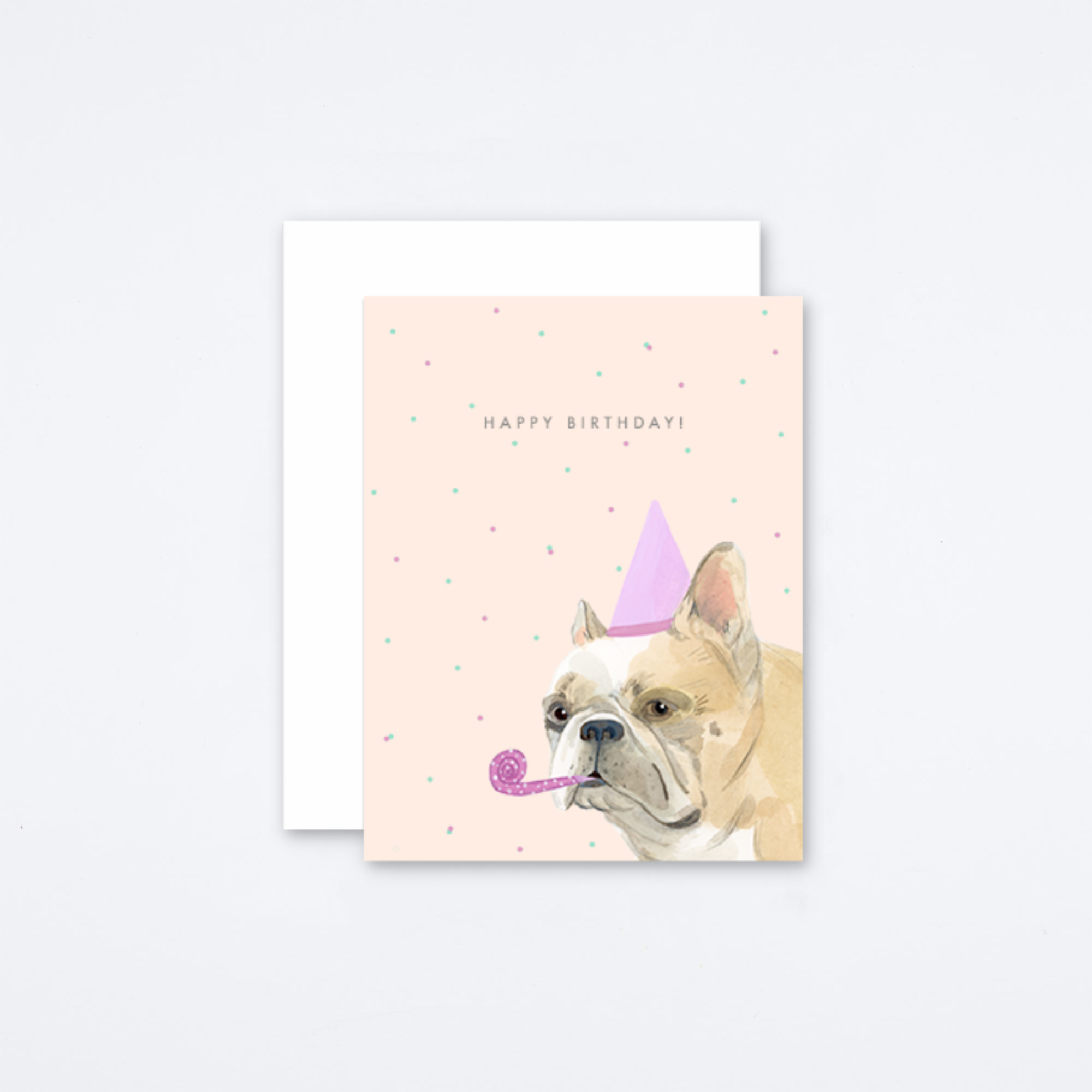 Frenchie Party Card