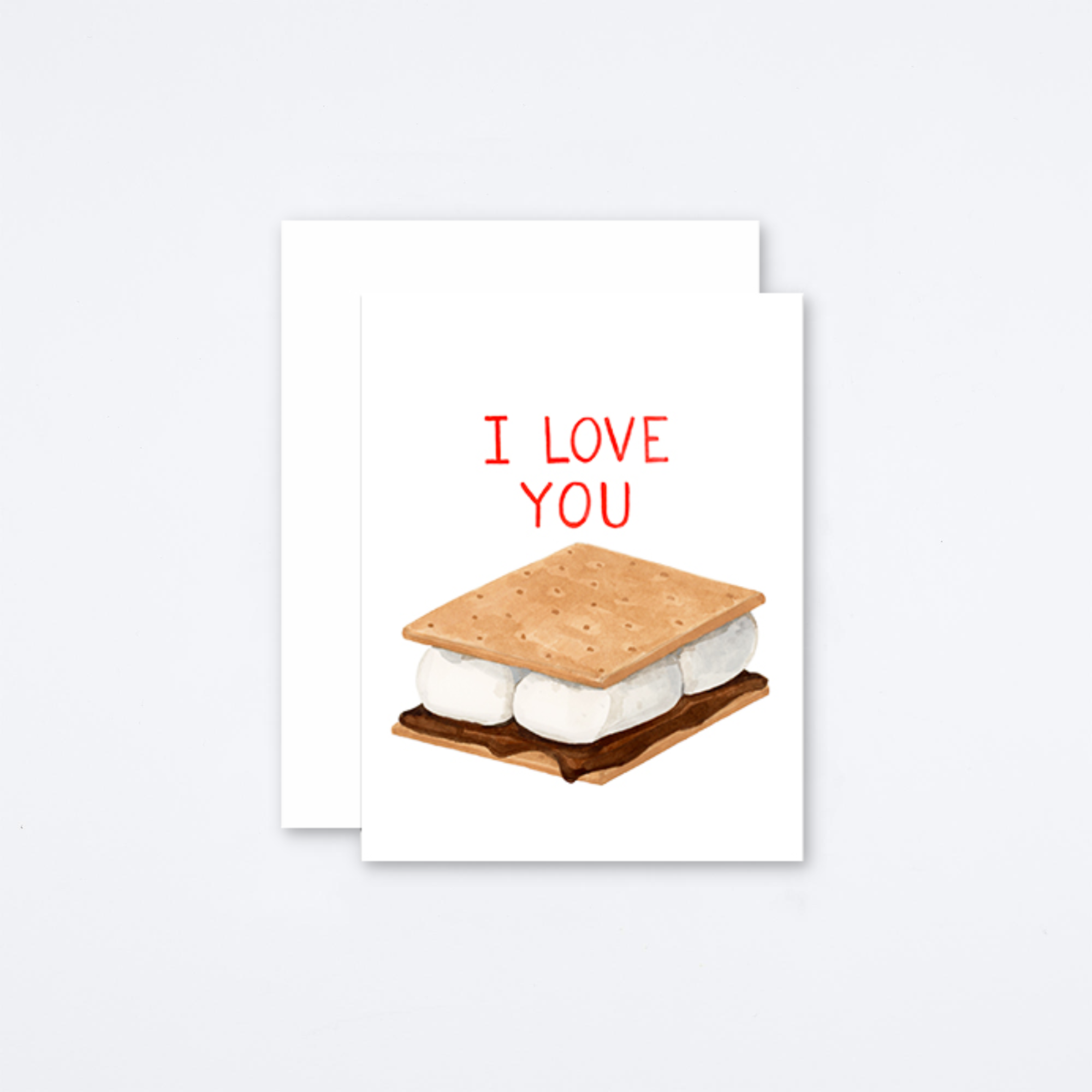 I Love You S'more Card