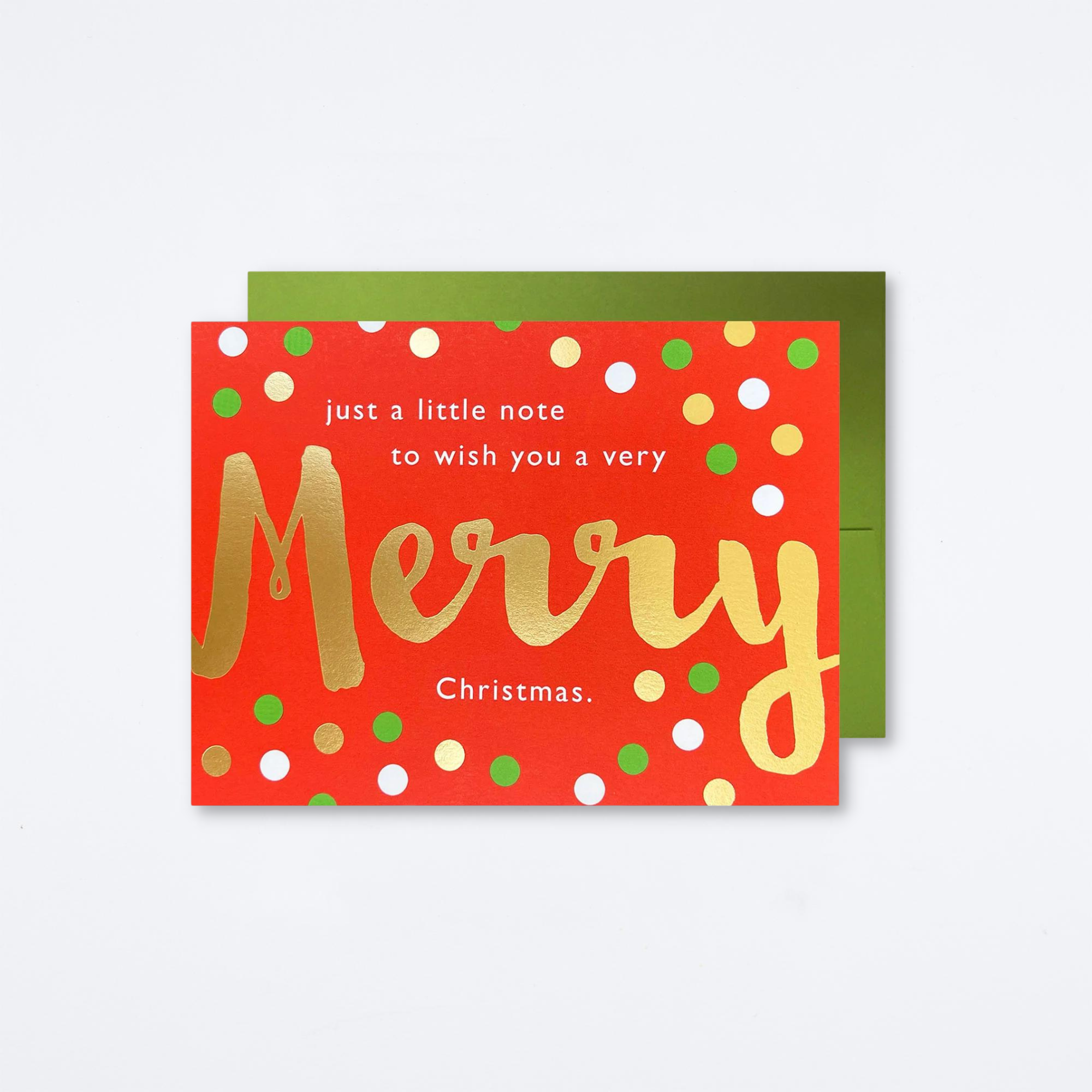 Very Merry Boxed Christmas Card Set
