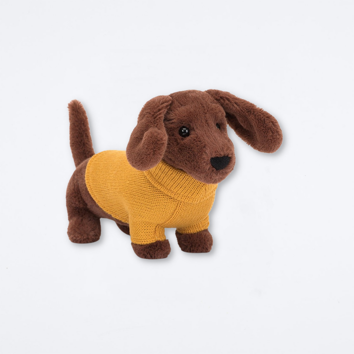 Yellow Sweater Sausage Dog — Archer Paper Goods