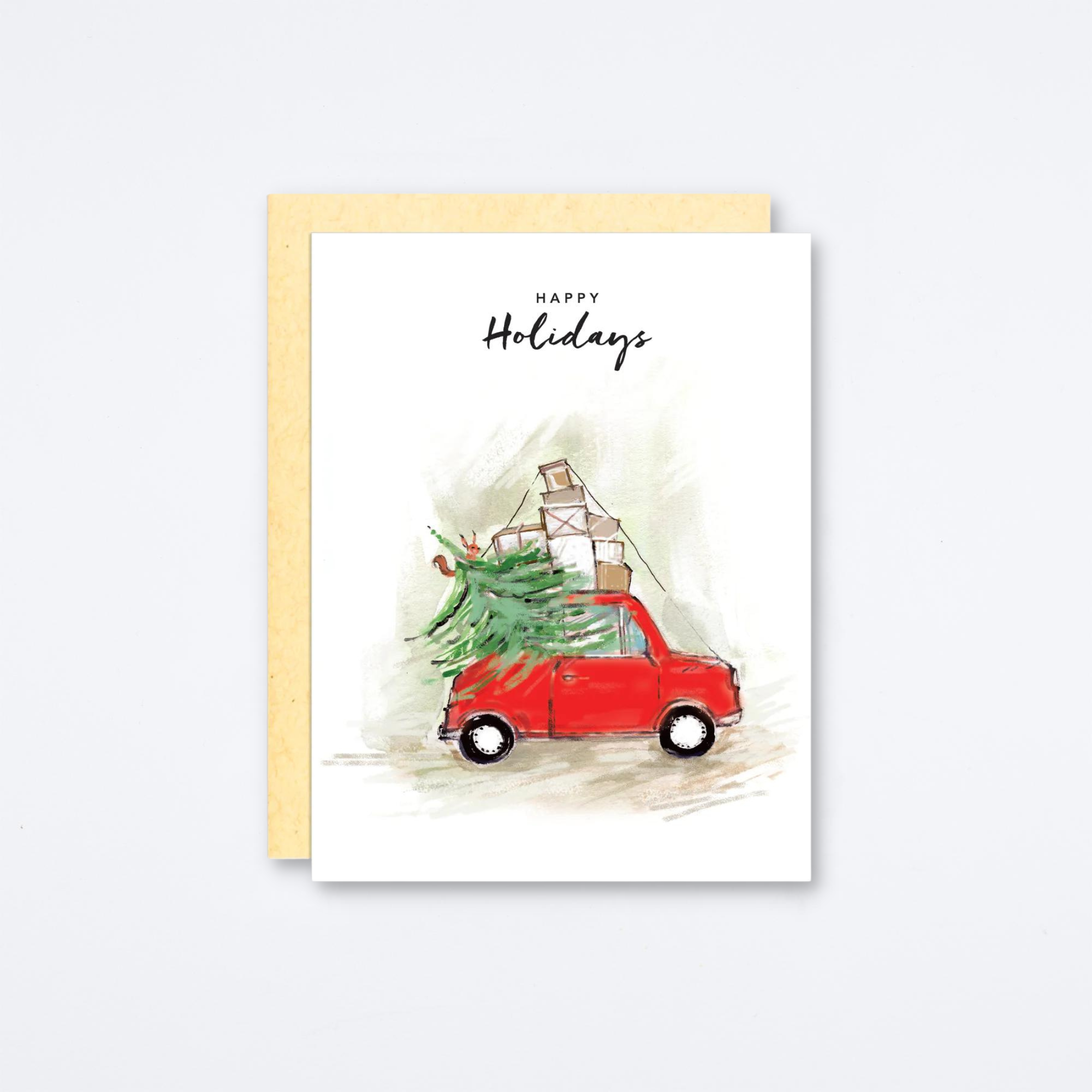 Car With Gifts Card