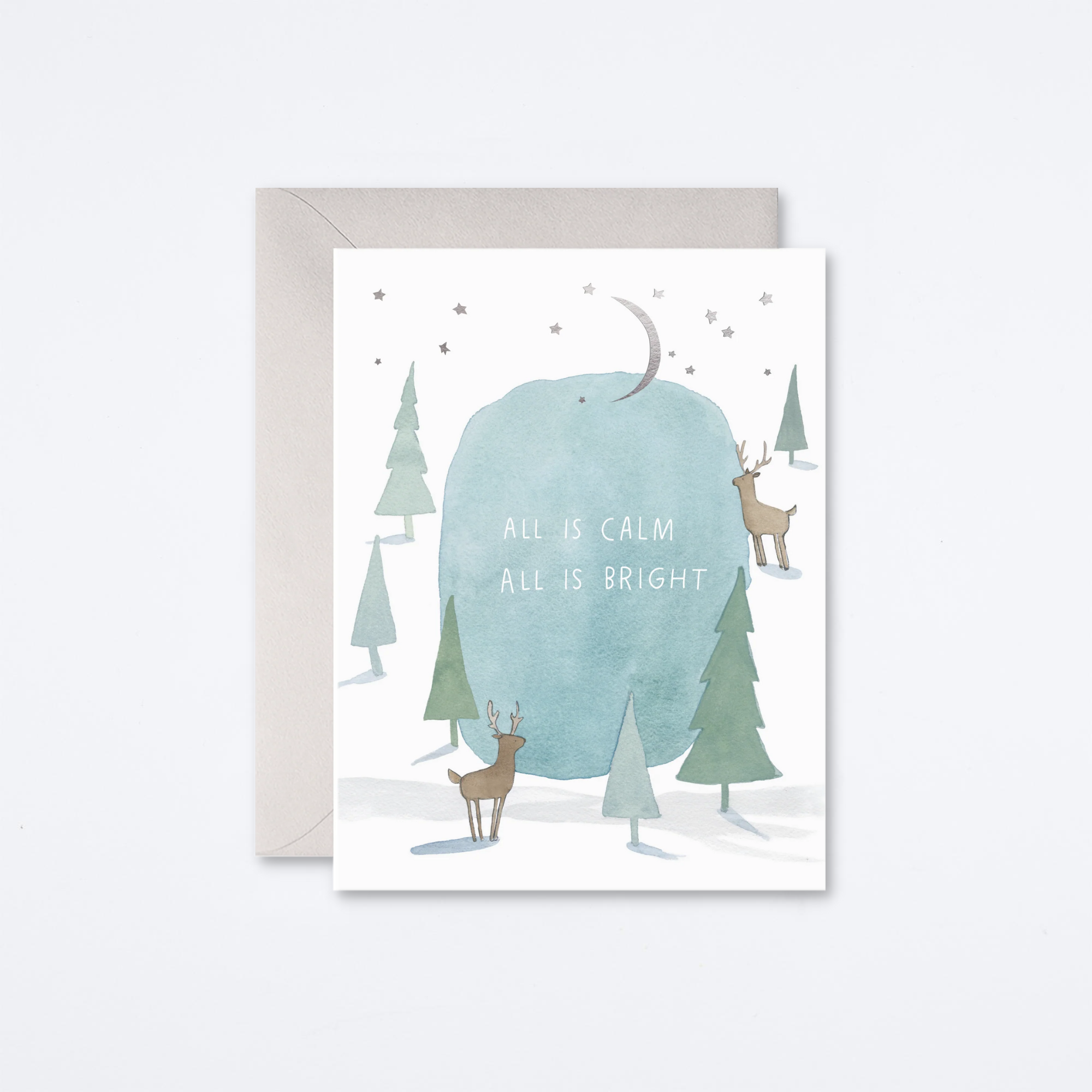 All Is Calm Greeting Card