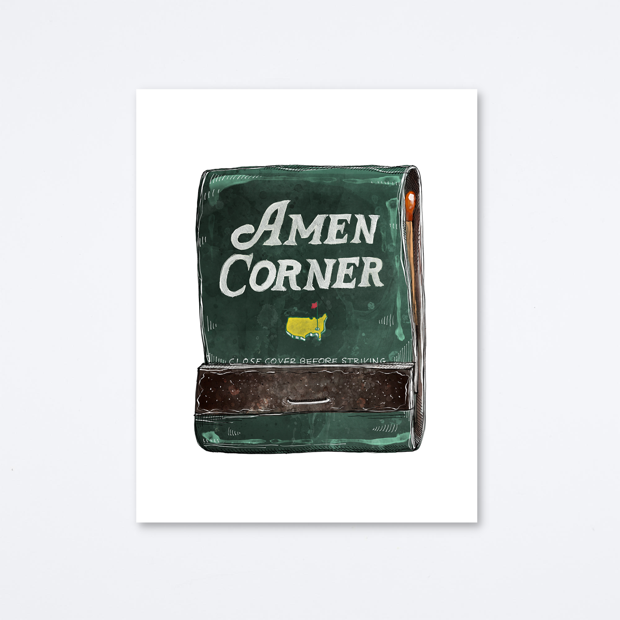 Amen Corner Art Print