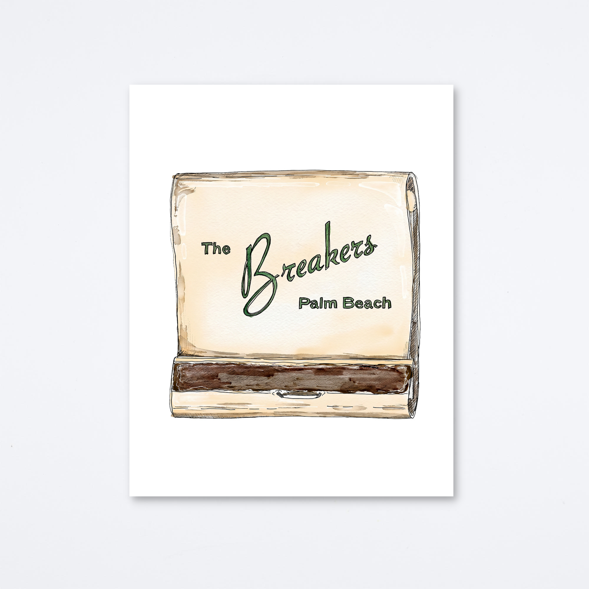 Breakers Palm Beach Art Print
