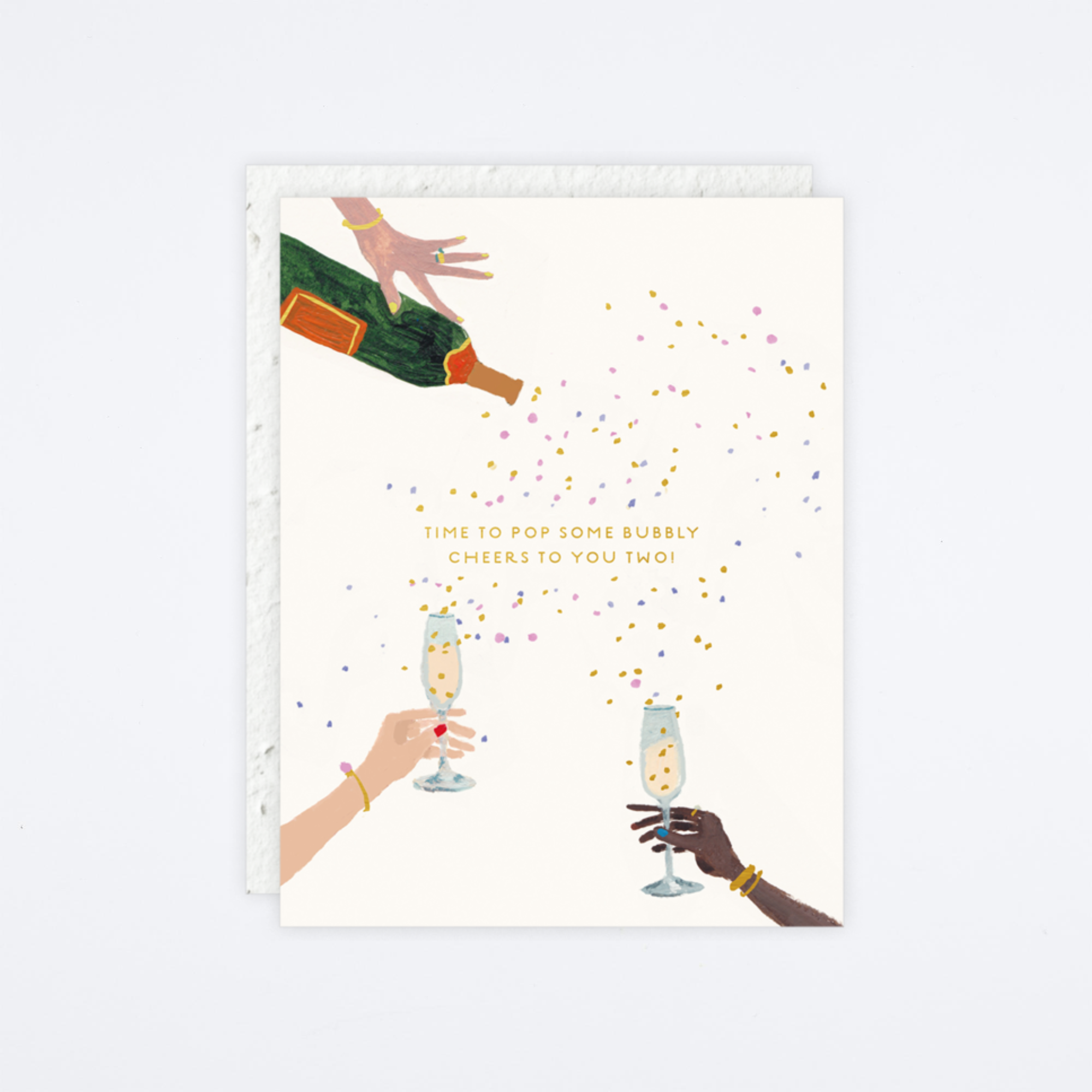 Pop Some Bubbly Card