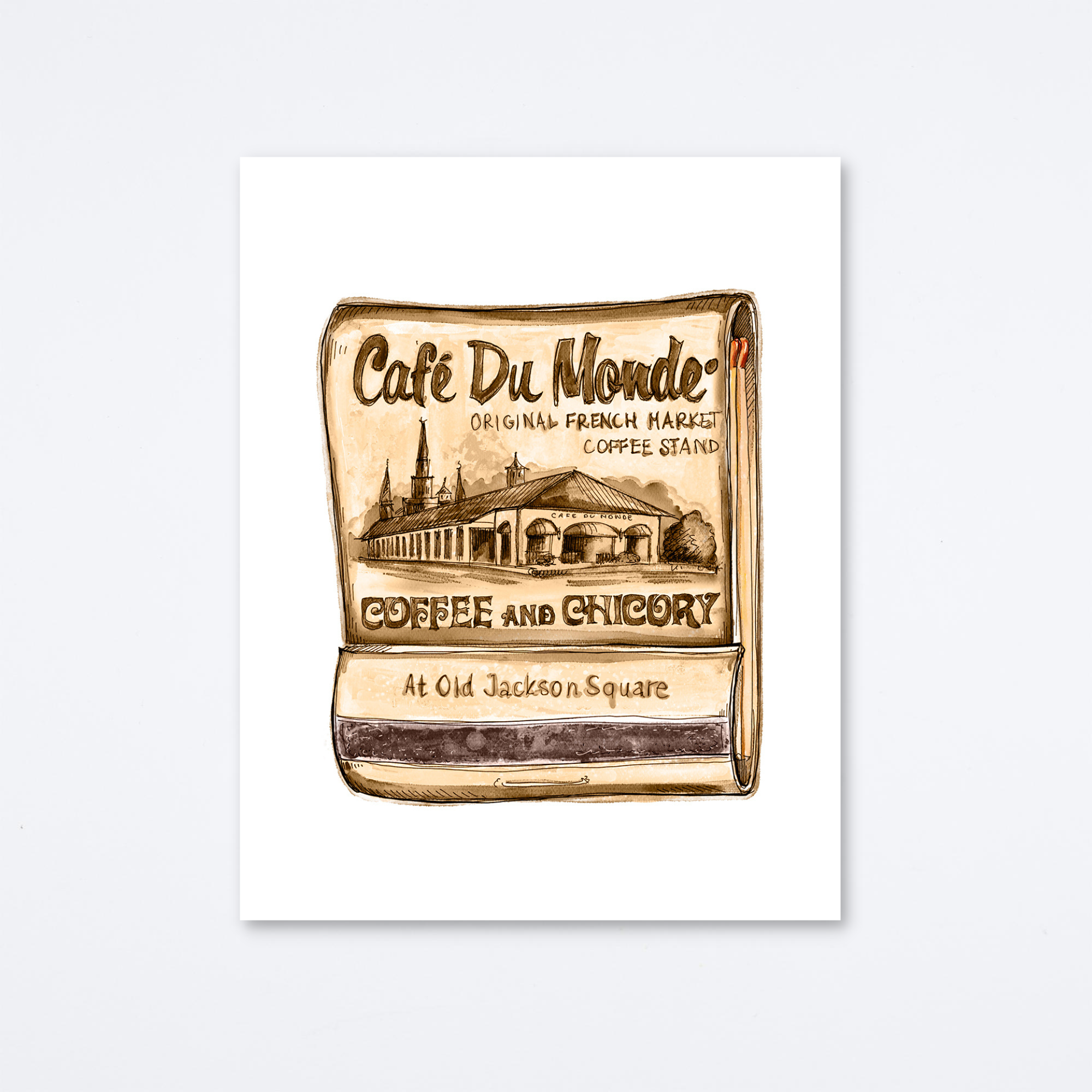 Cafe Du Monde Art Print