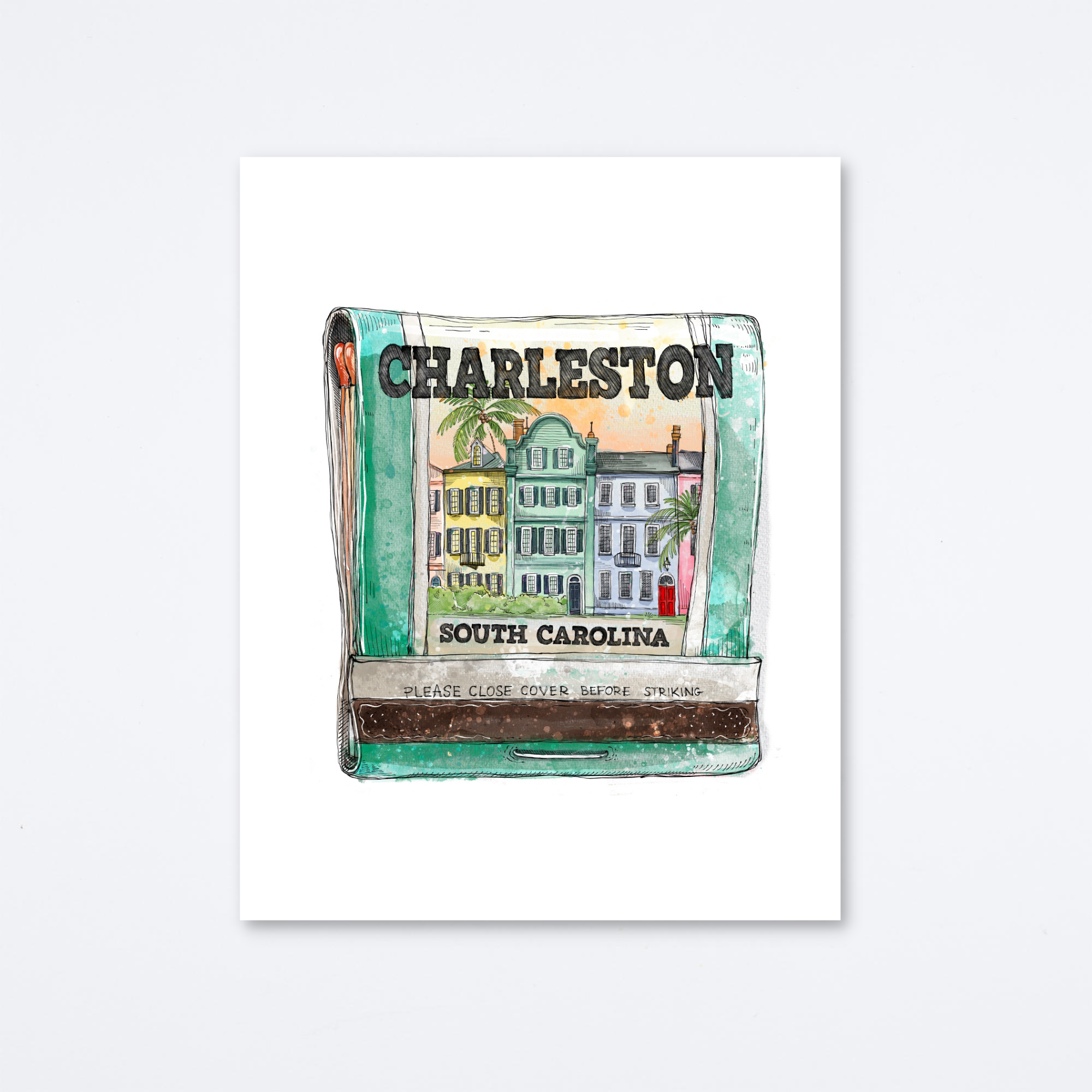 Charleston Art Print