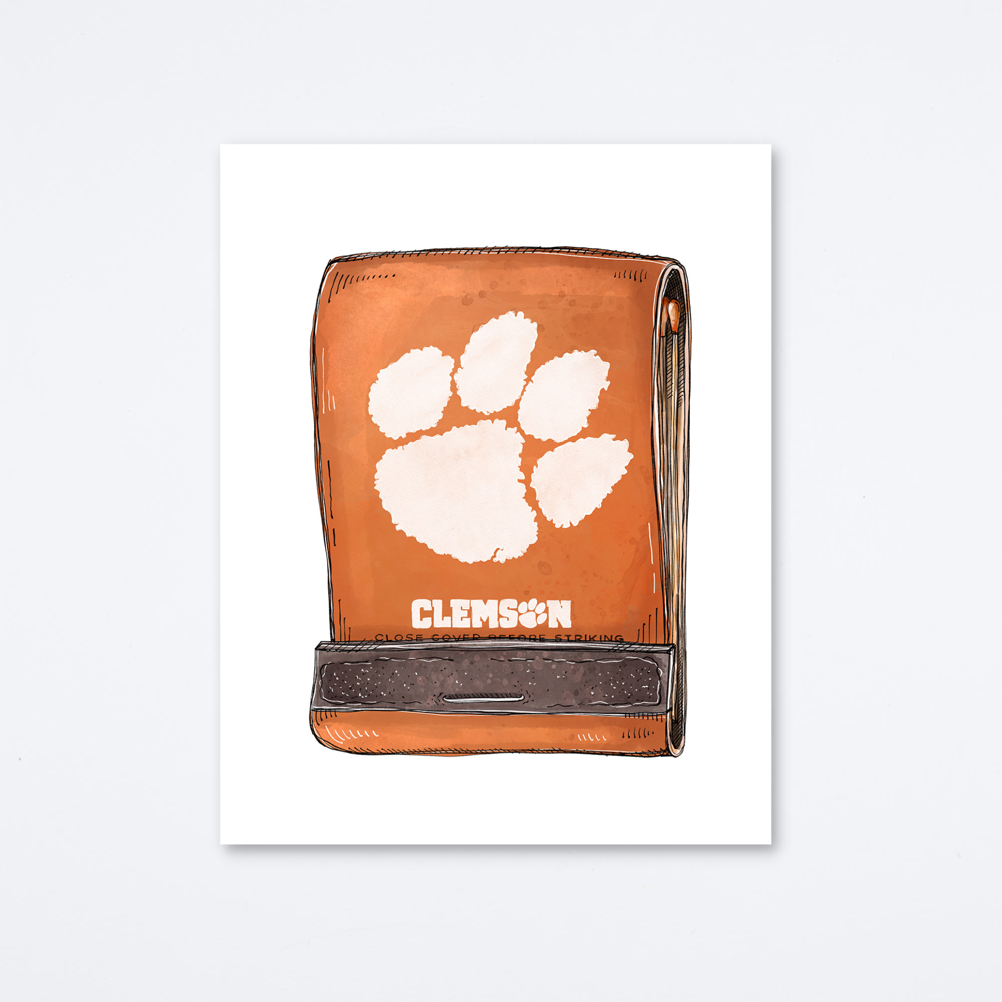 Clemson Art Print
