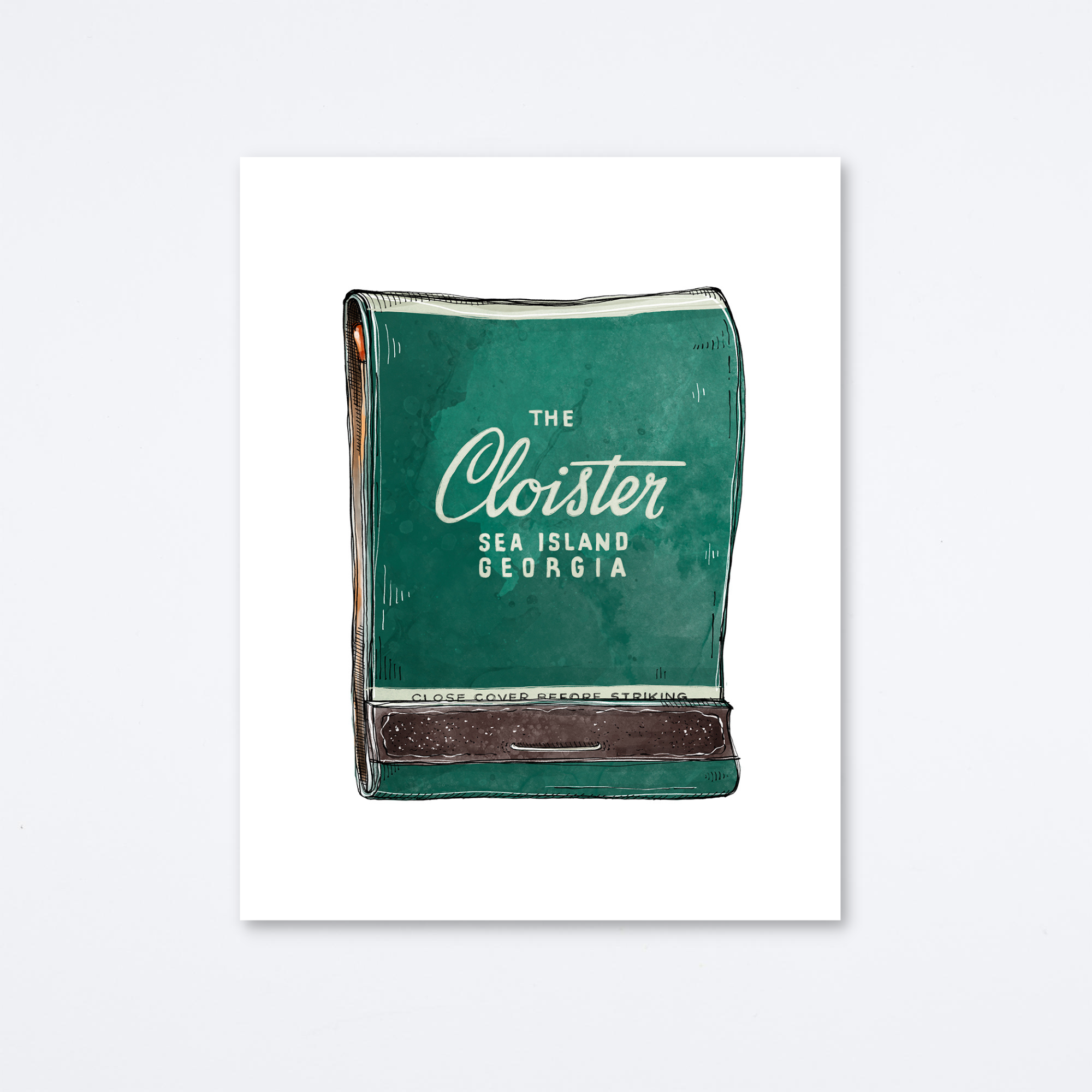 The Cloister Art Print