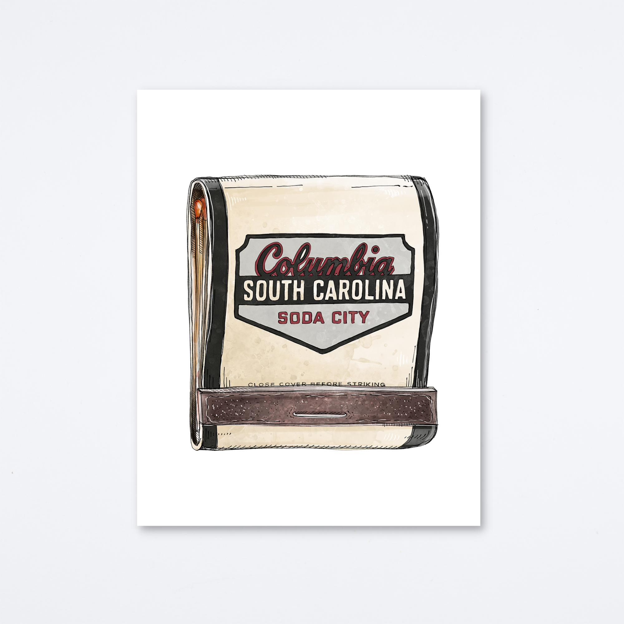 Columbia Art Print