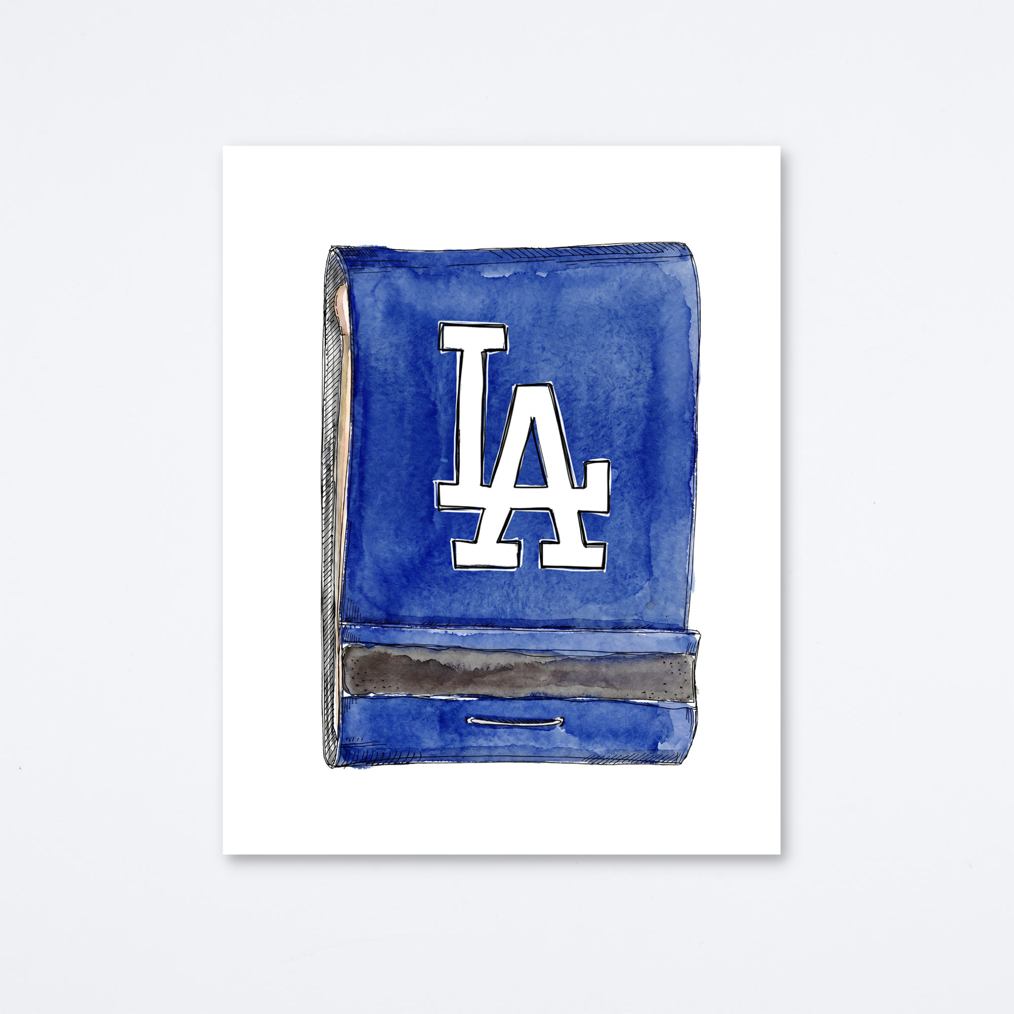 Dodgers Art Print