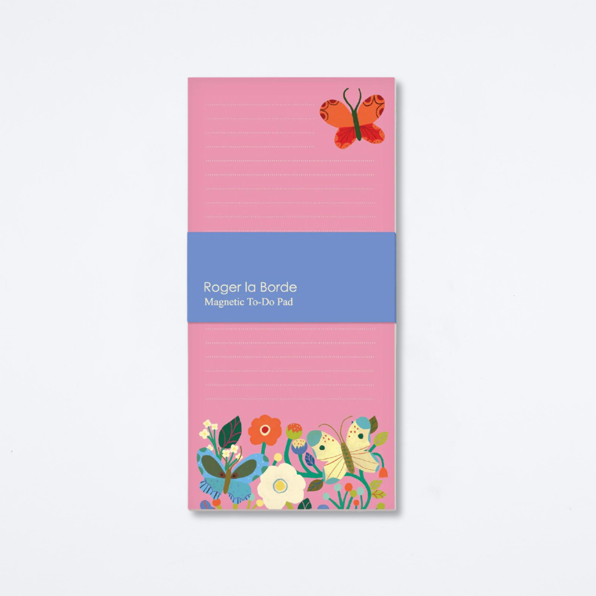 Butterfly Garden To-Do Notepad