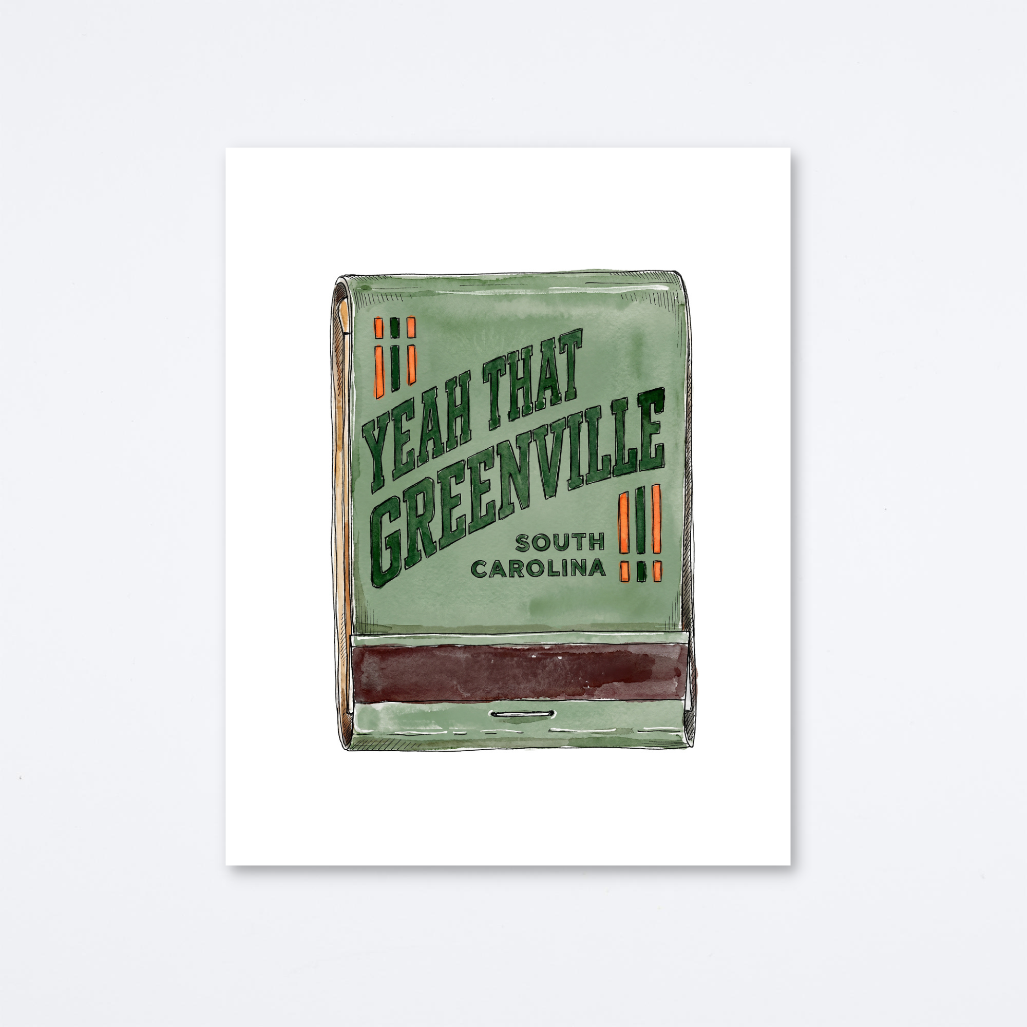 Greenville Art Print