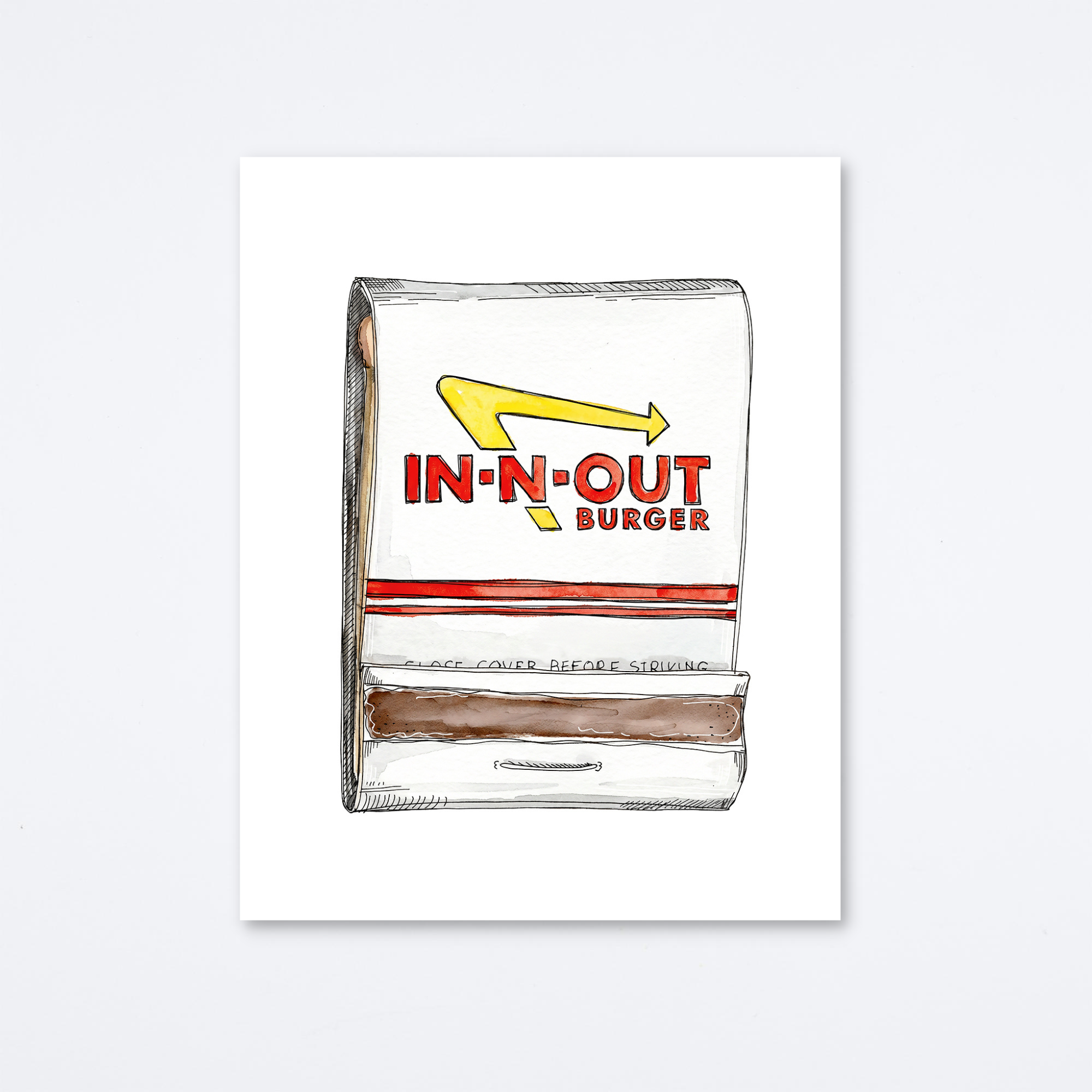 In-N-Out Art Print