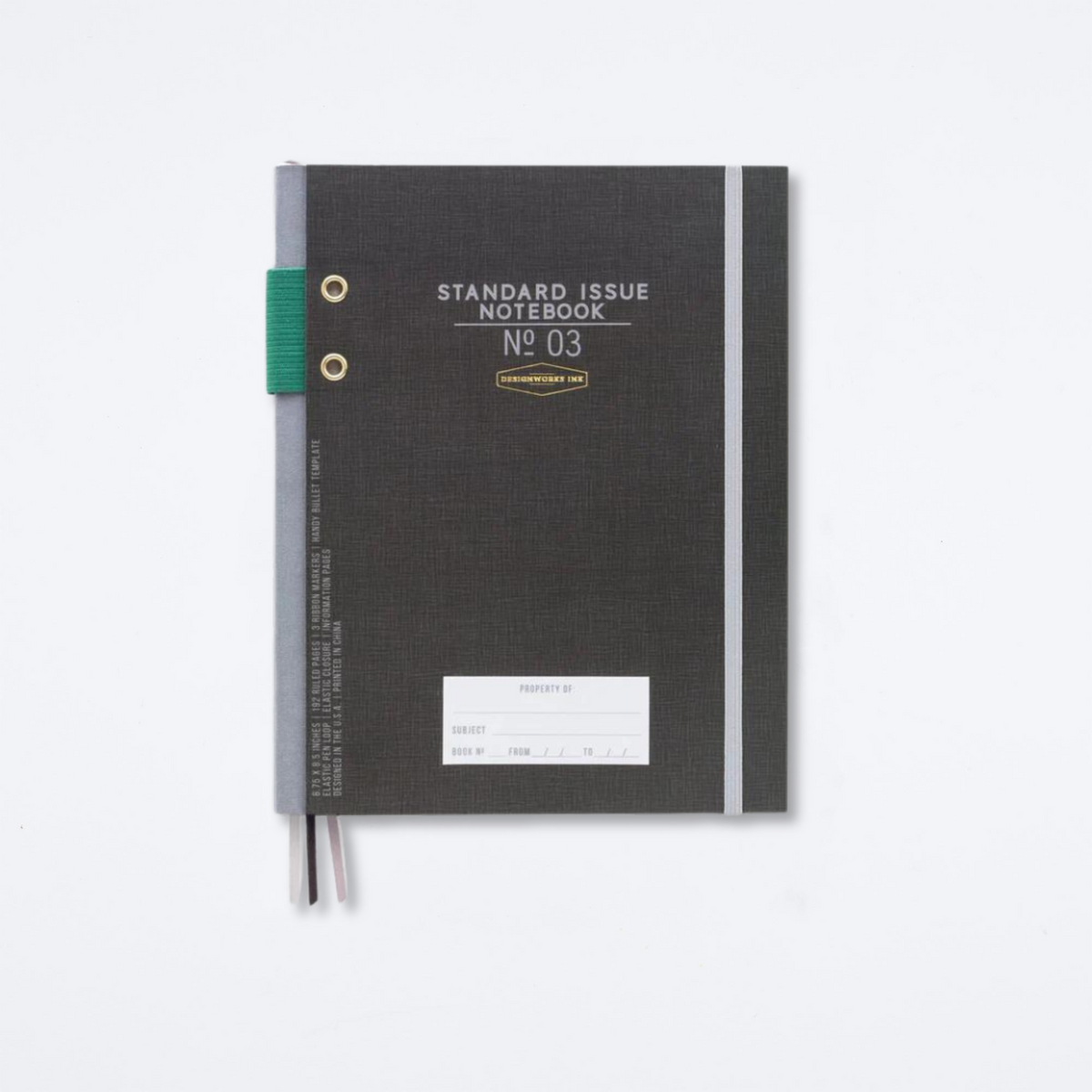 Standard Issue Notebook No. 3 — Archer Paper Goods