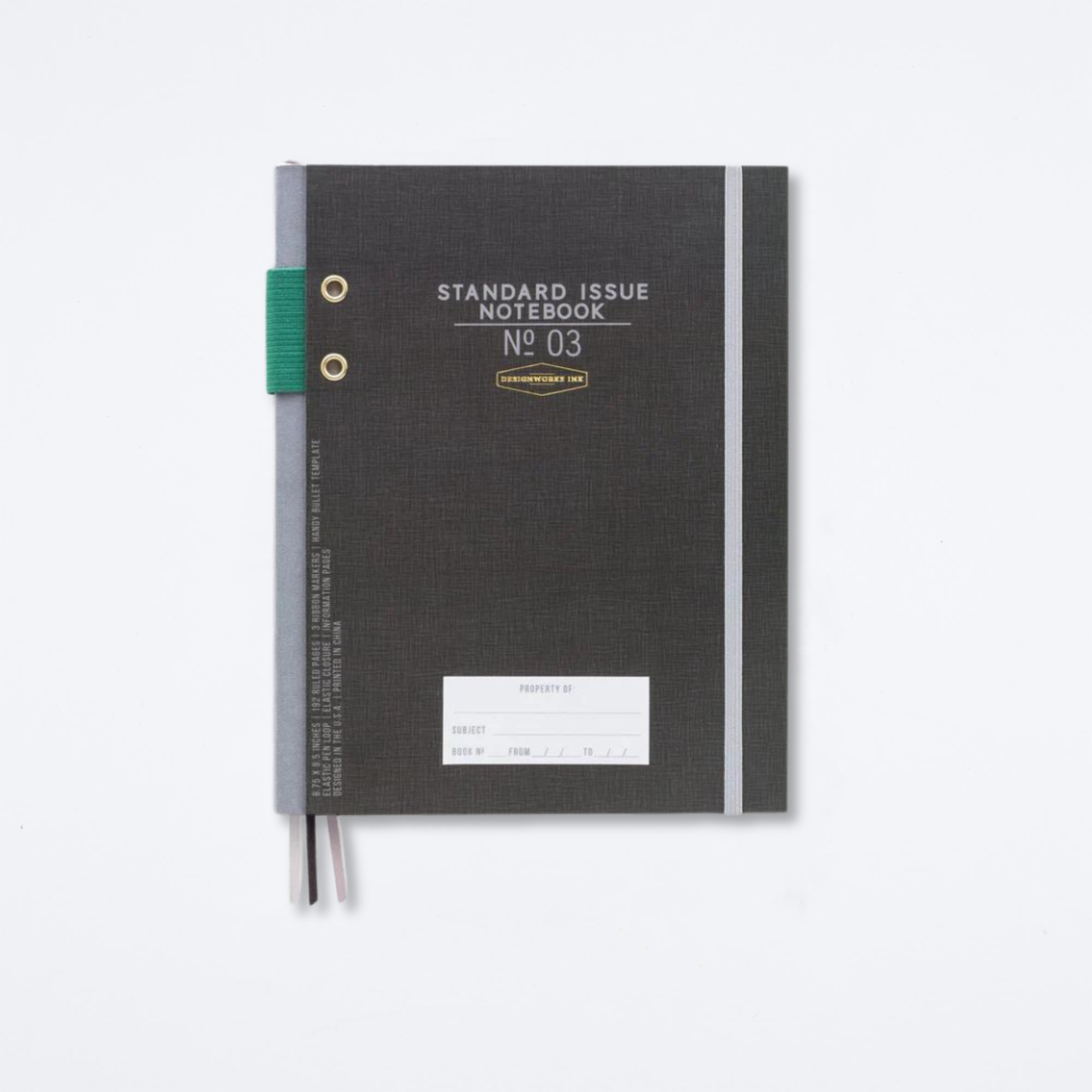 Issued Note Book Standard Issue Notebook No. 3 — Archer Paper Goods
