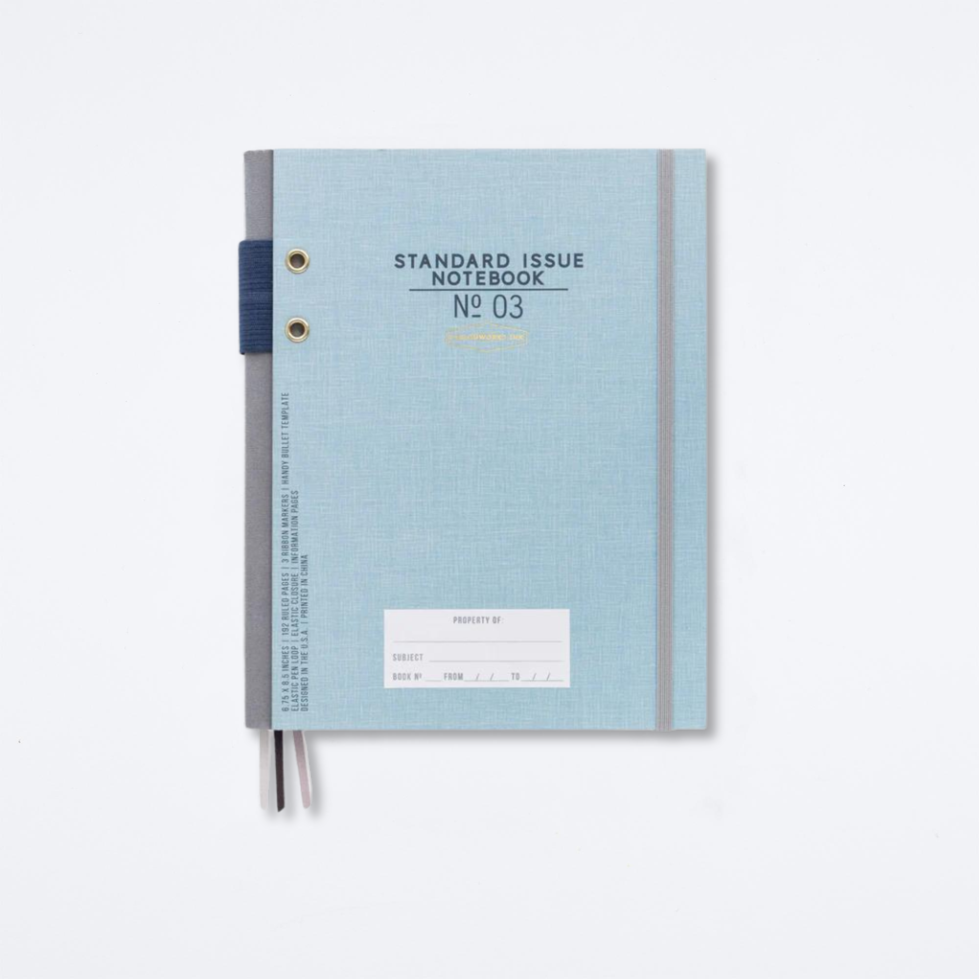 Standard Threaded Notebook Standard Issue Notebook No. 3 — Archer Paper Goods