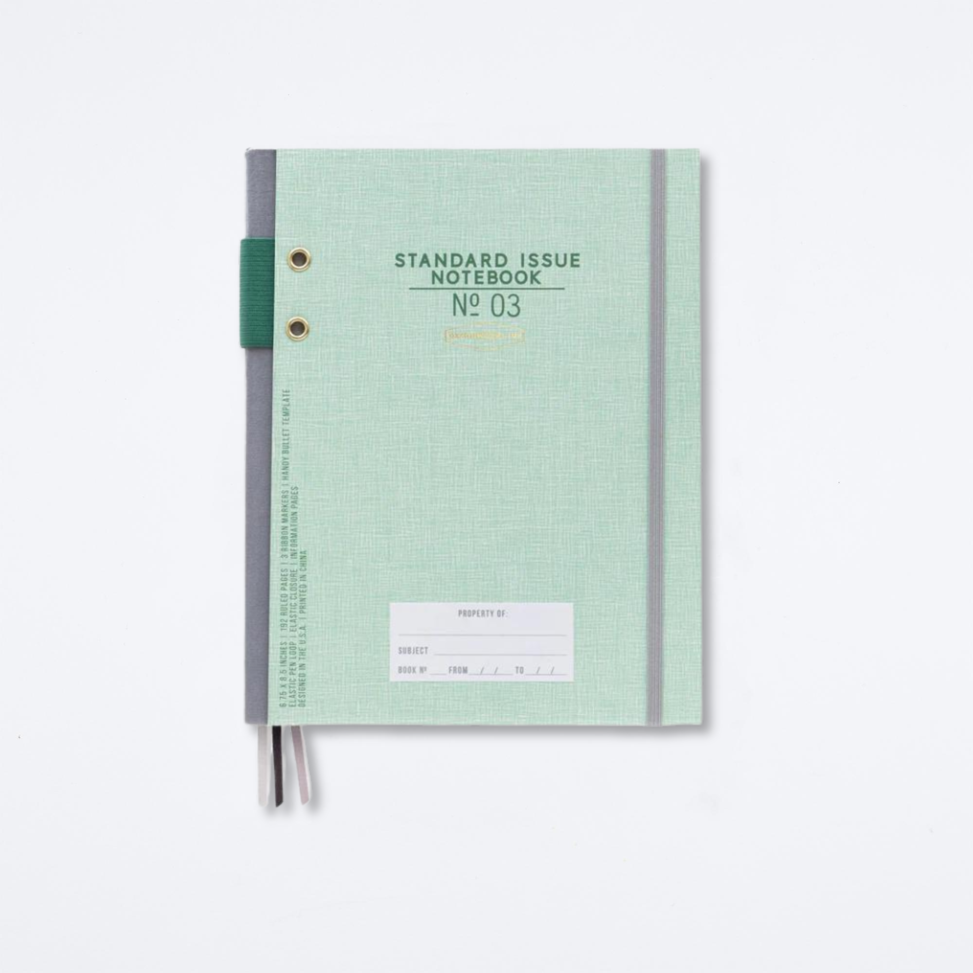 Standard Issue Notebook No. 3