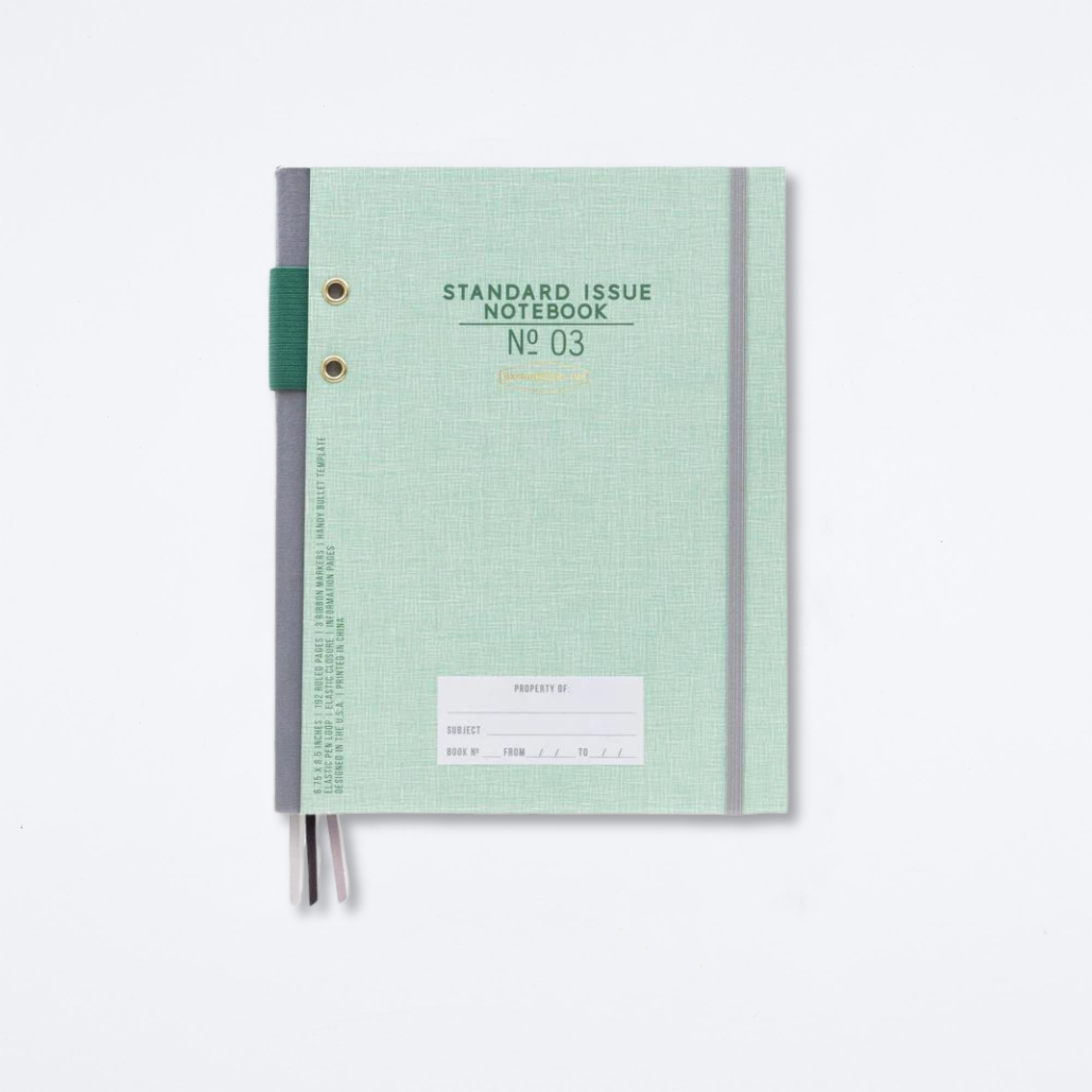 Issued Note Book Standard Issue Notebook No. 3 — Archer Paper Goods