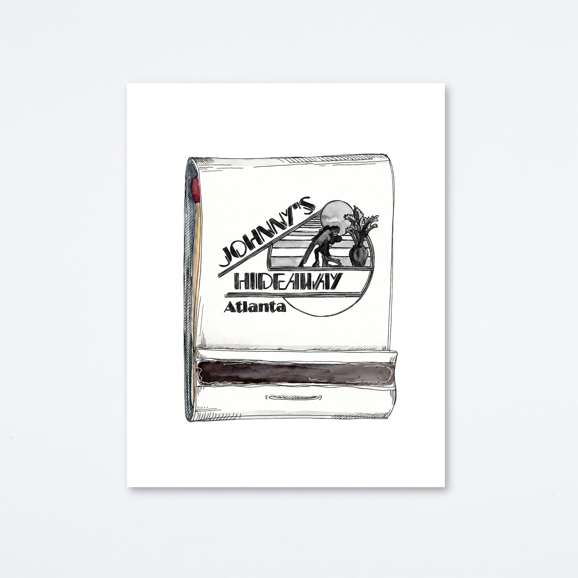 Johnny's Hideaway Art Print