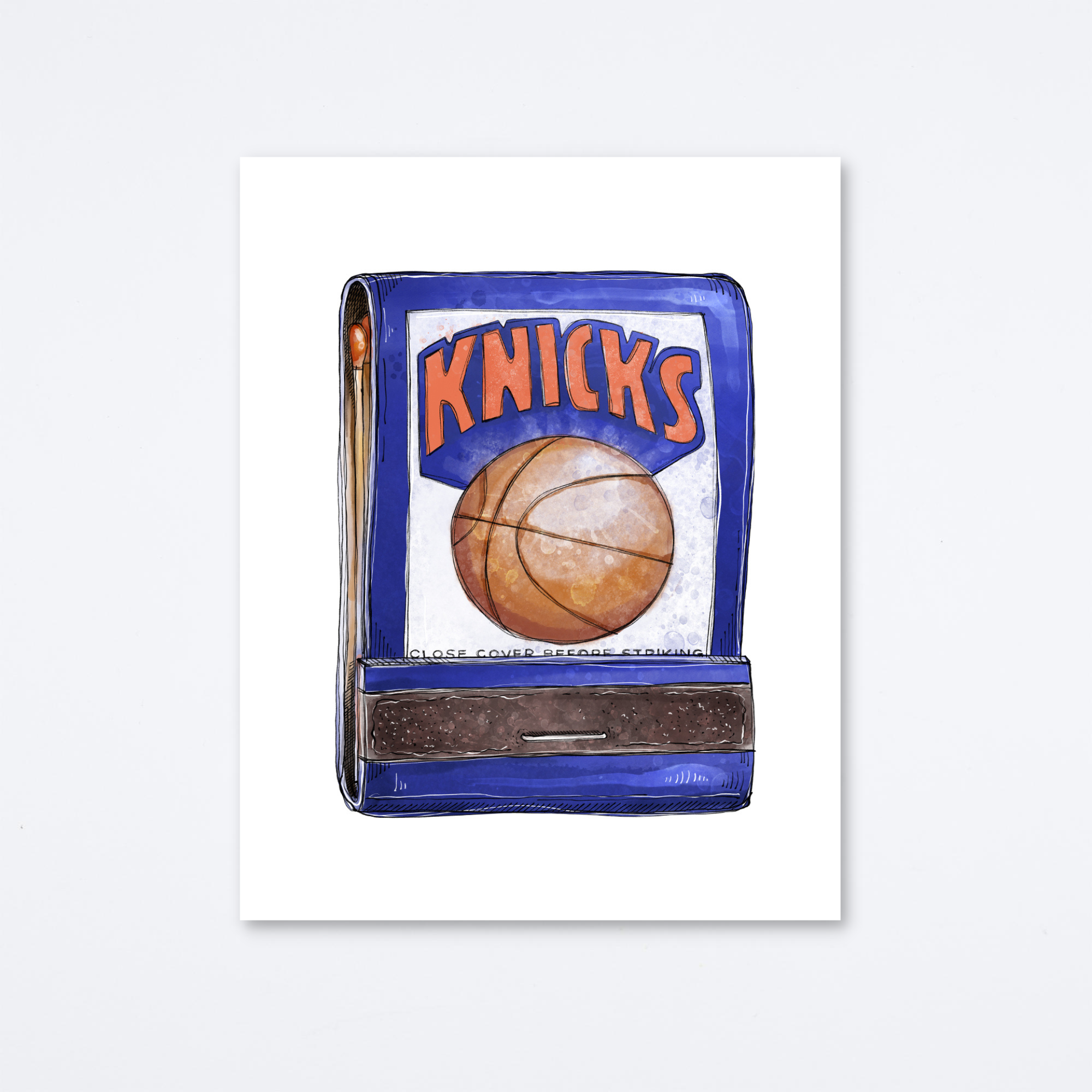 New York Knicks Art Print