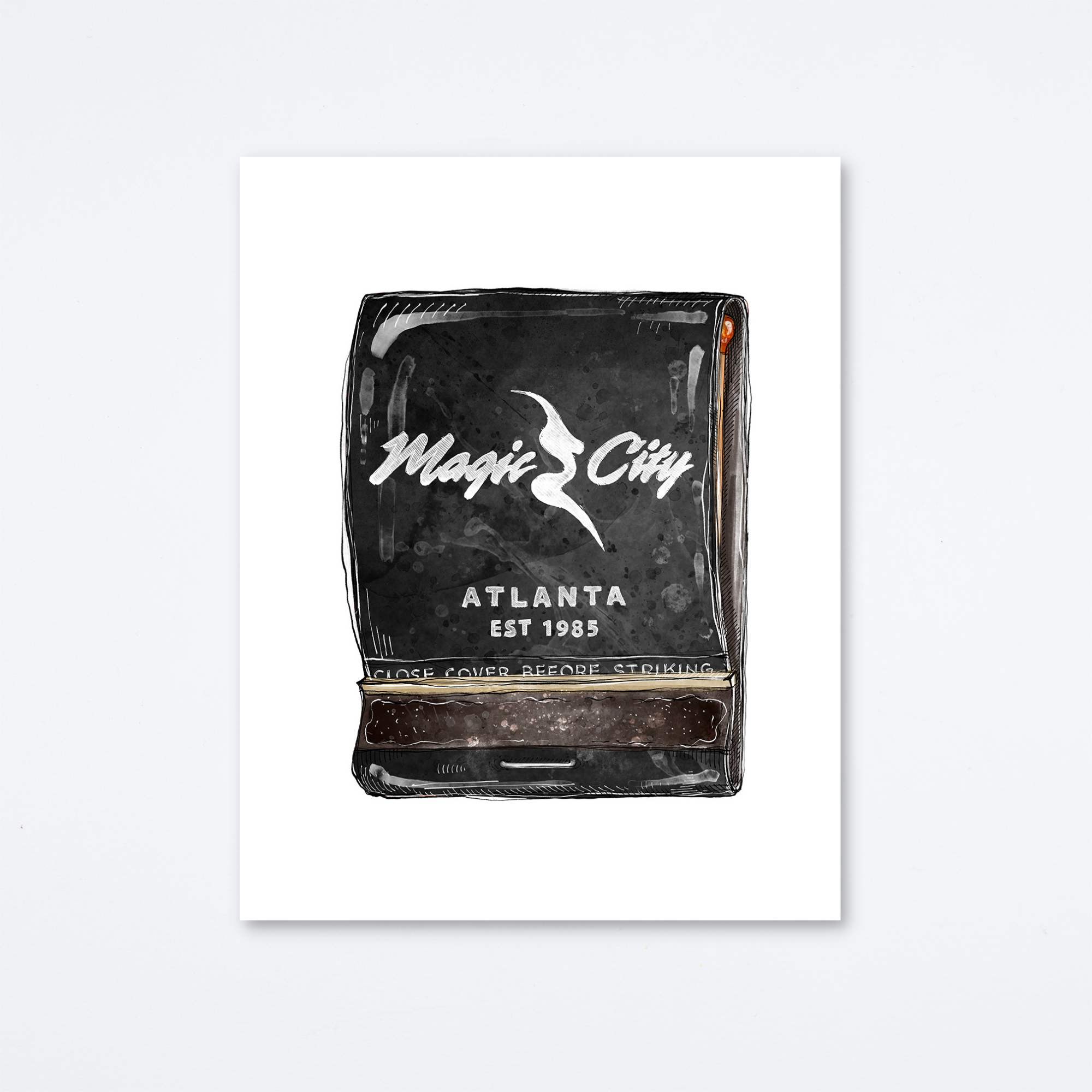 Magic City Art Print