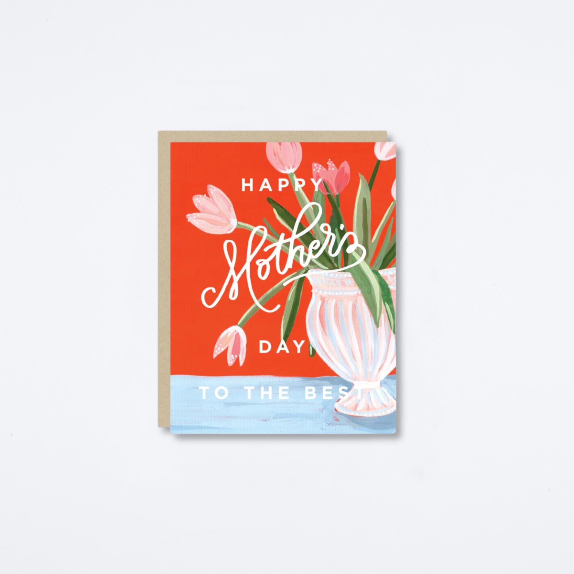 Tulip Vase Mother's Day Card