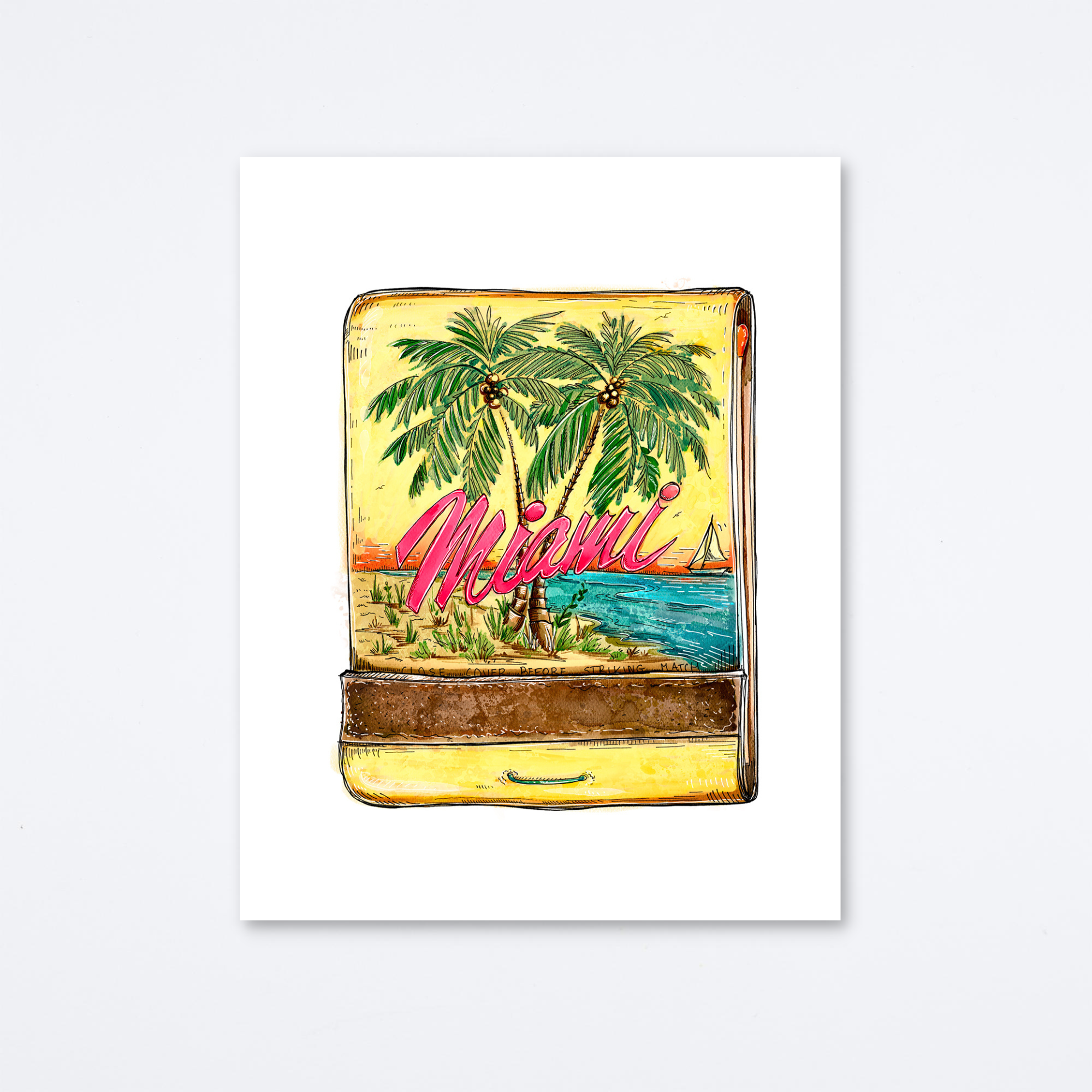 Miami Art Print