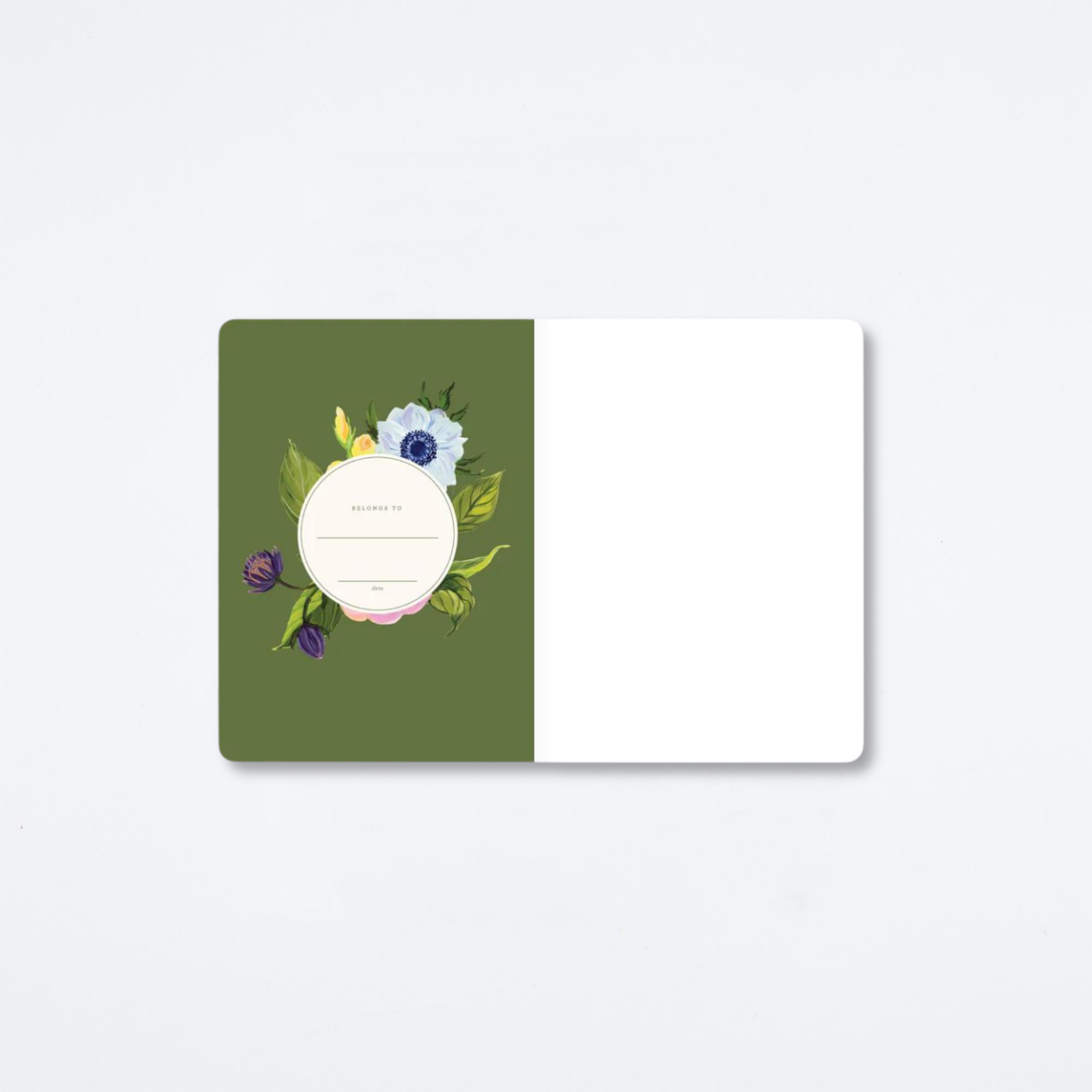 Garden Floral Pocket Journal