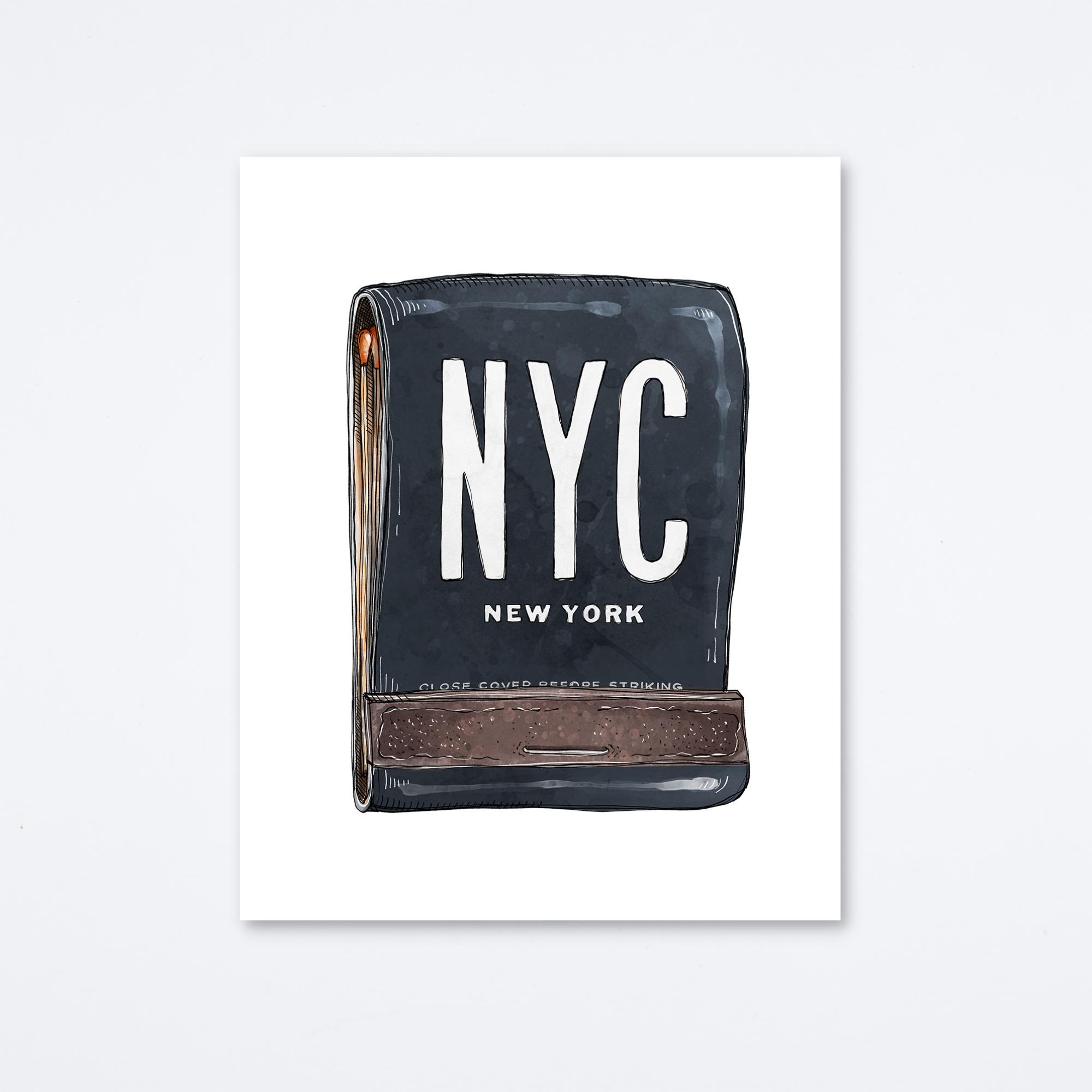 NYC Block Art Print