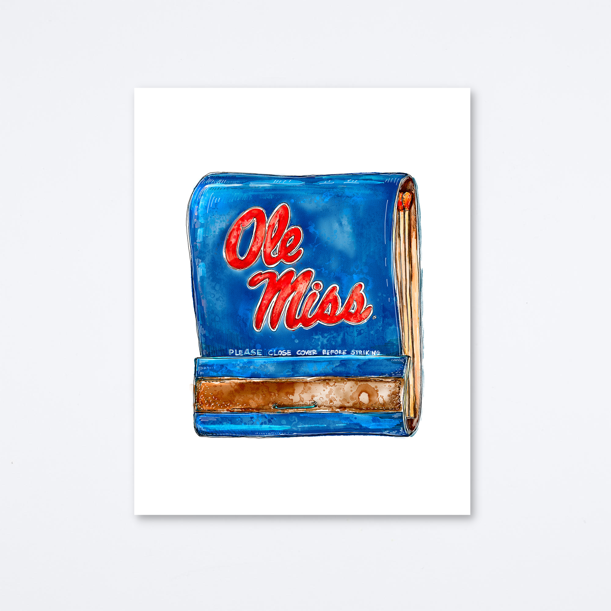 Ole Miss Art Print