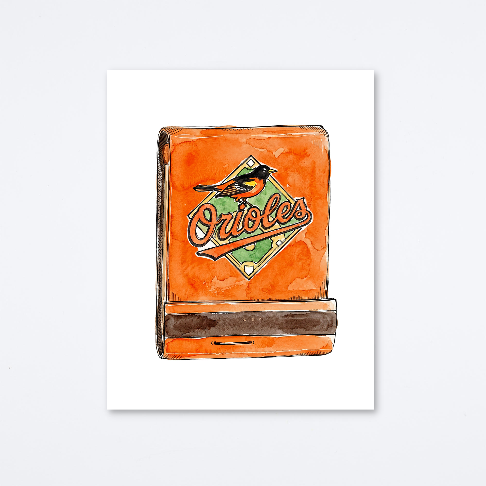 Baltimore Orioles Art Print