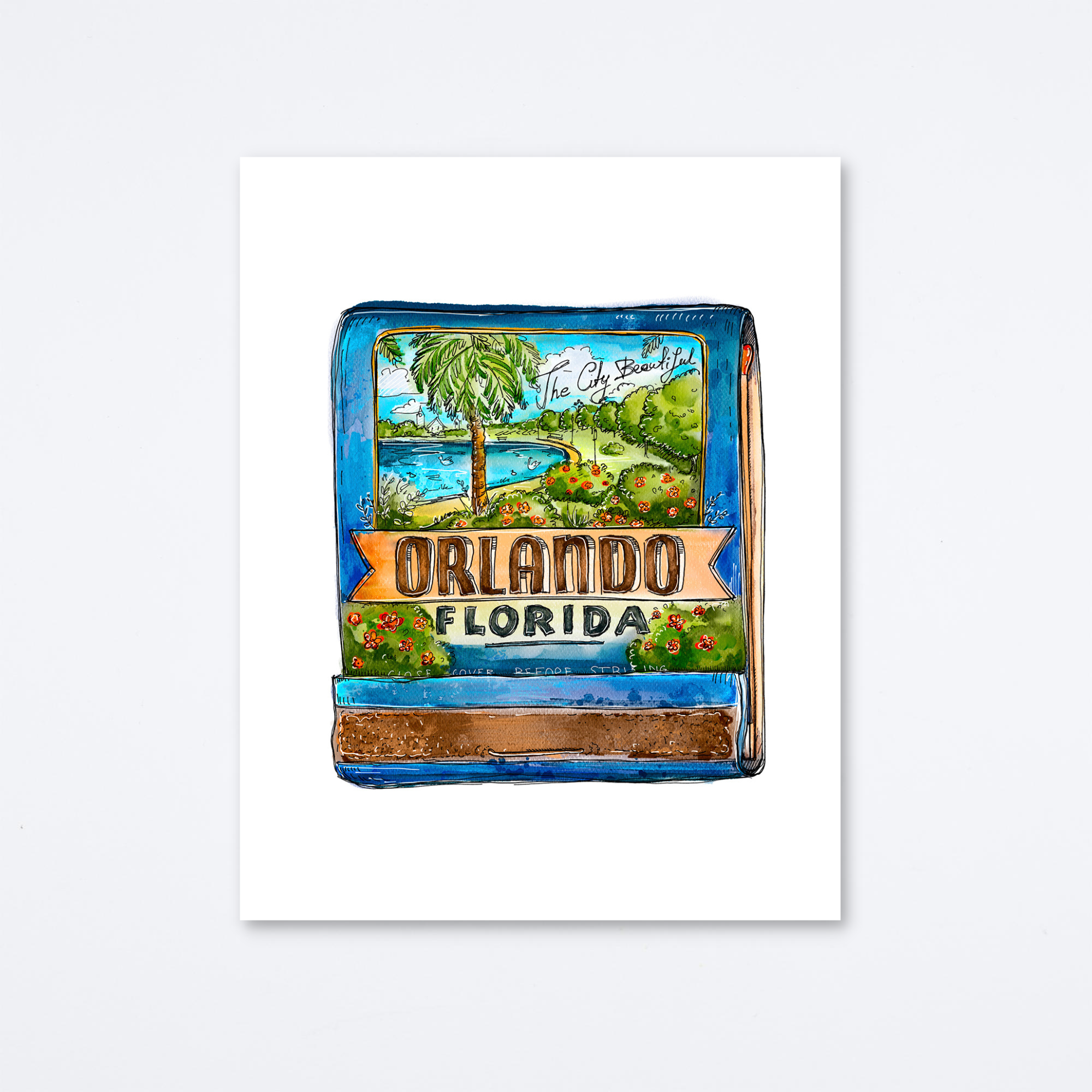 Orlando Art Print